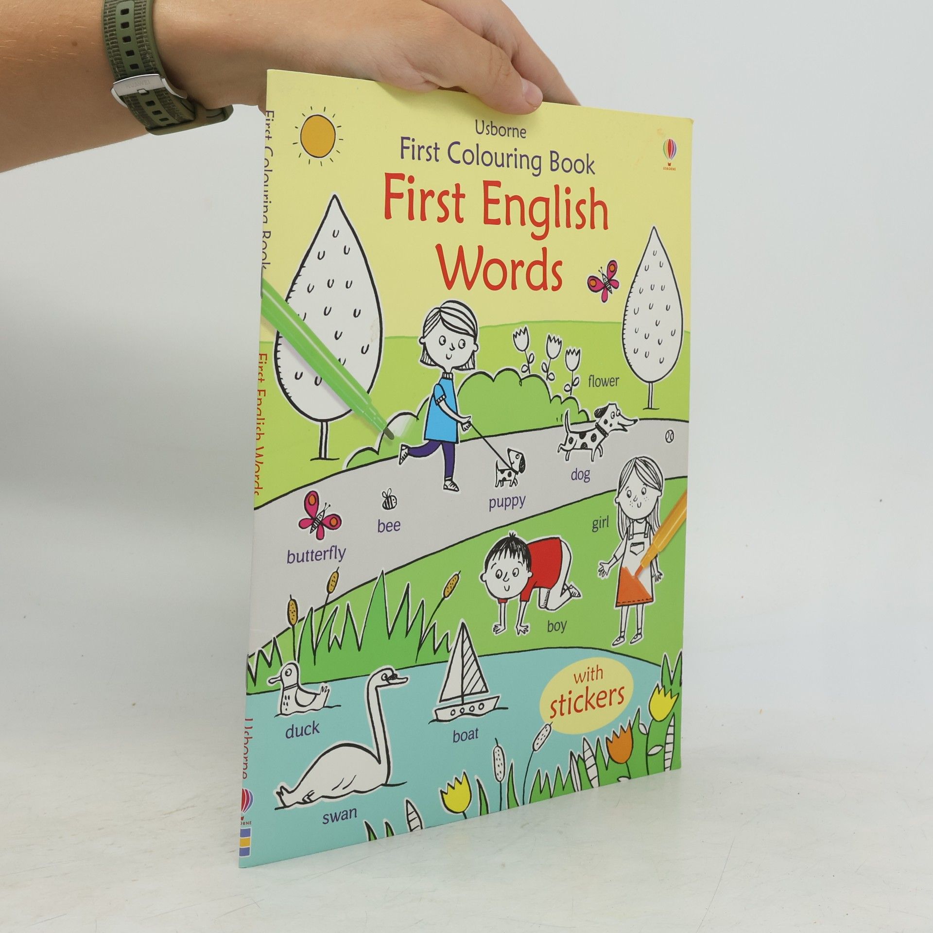 Kirsteen Robson First Colouring Book First English Words