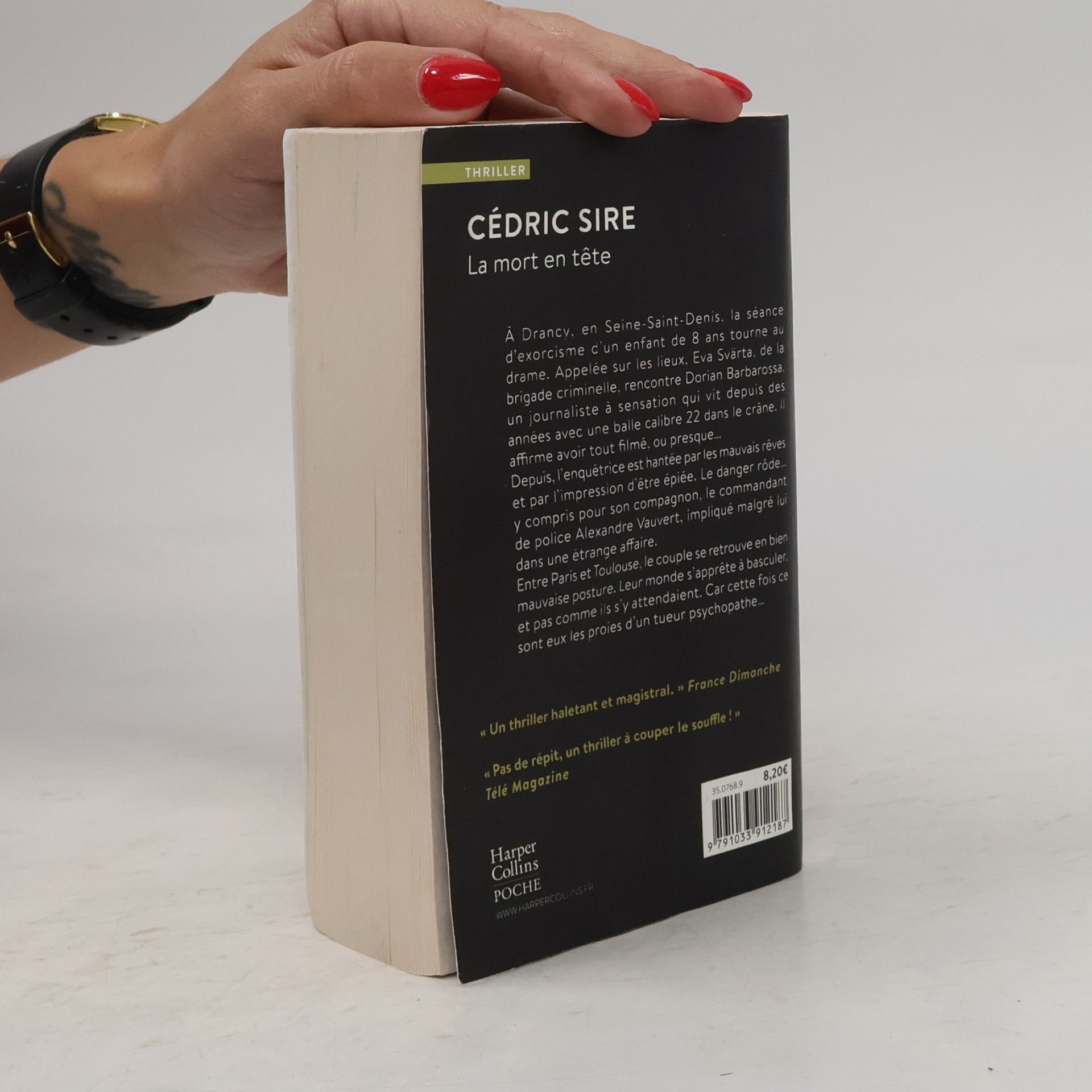 Cedric Sire La mort en tête