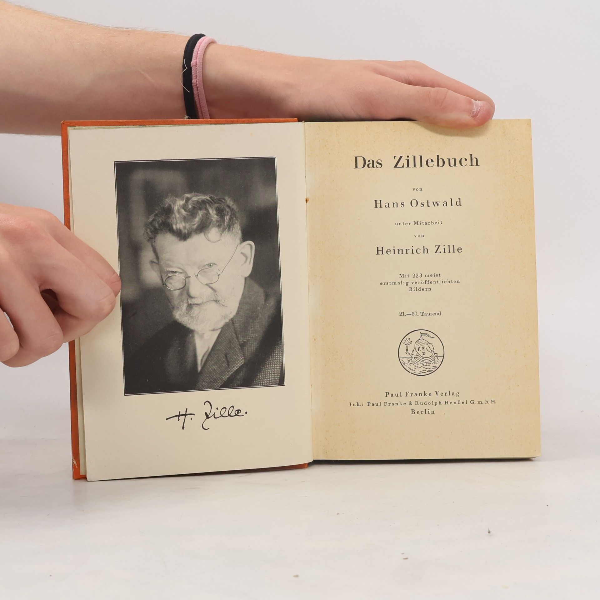 Hans Ostwald Das Zillebuch