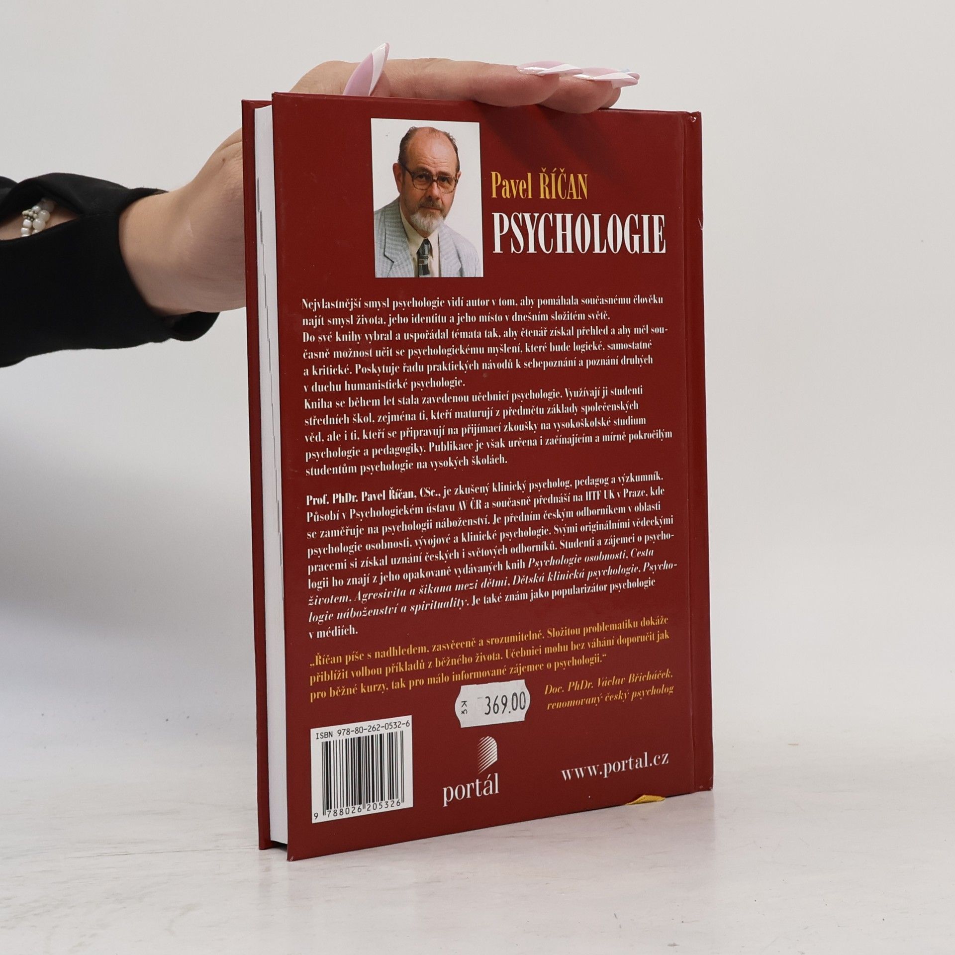 Pavel Říčan Psychologie
