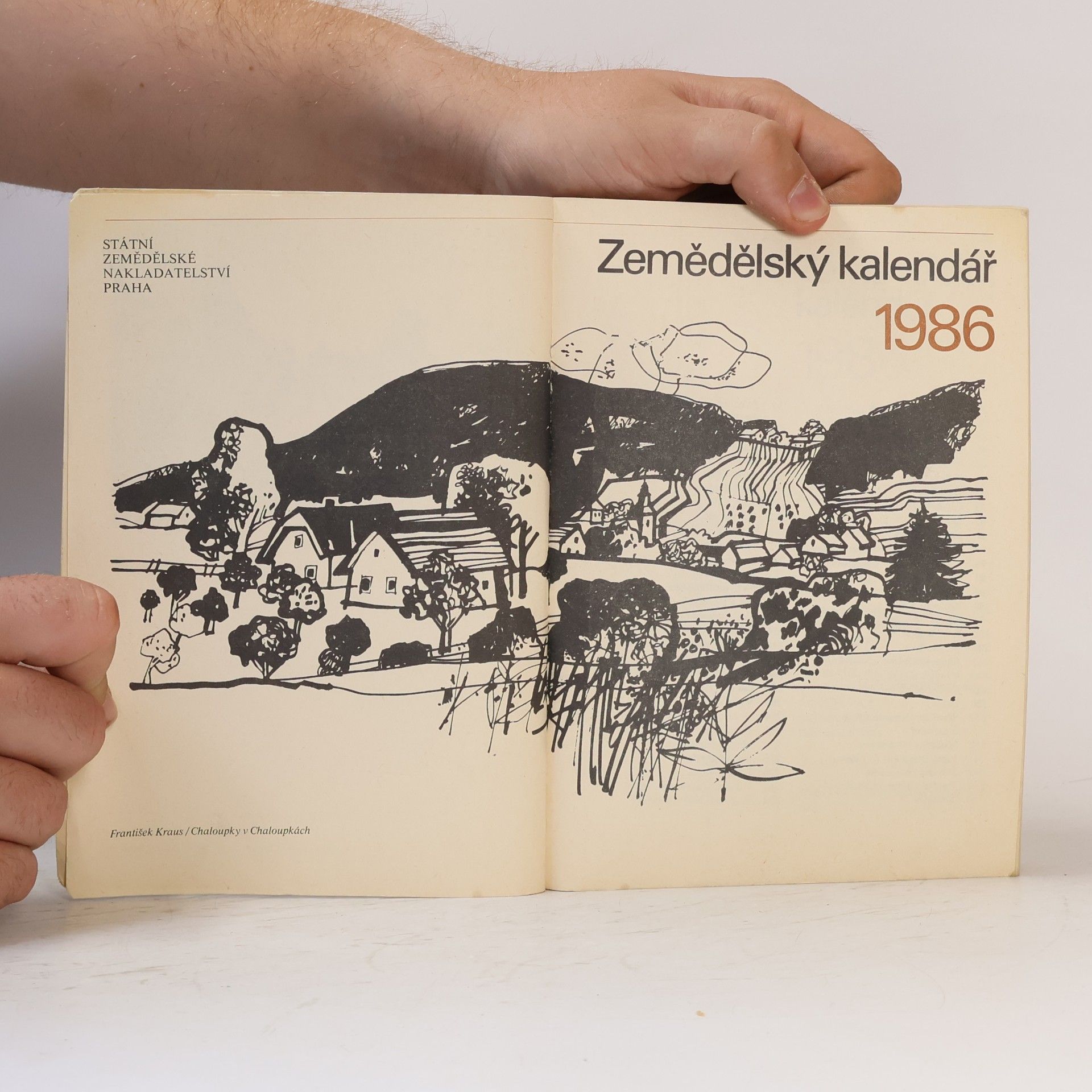 Autorenkollektiv Zemědělský kalendář 1986