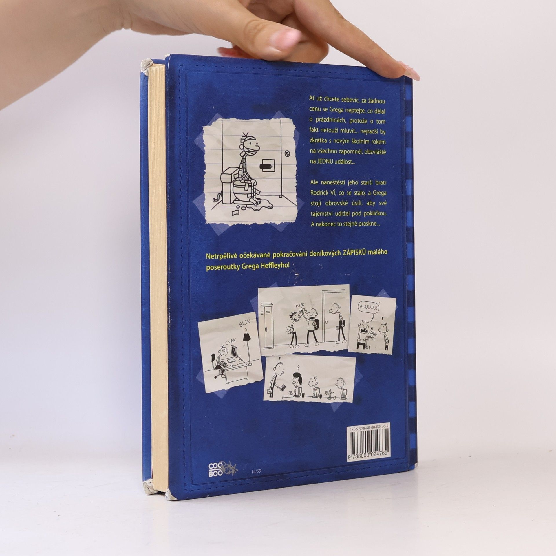 Jeff Kinney Deník malého poseroutky 2. Rodrick je king