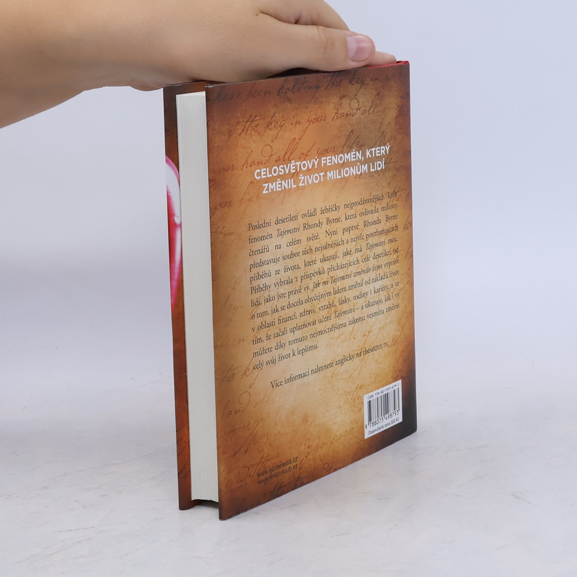 Rhonda Byrne Jak mi Tajemství změnilo život