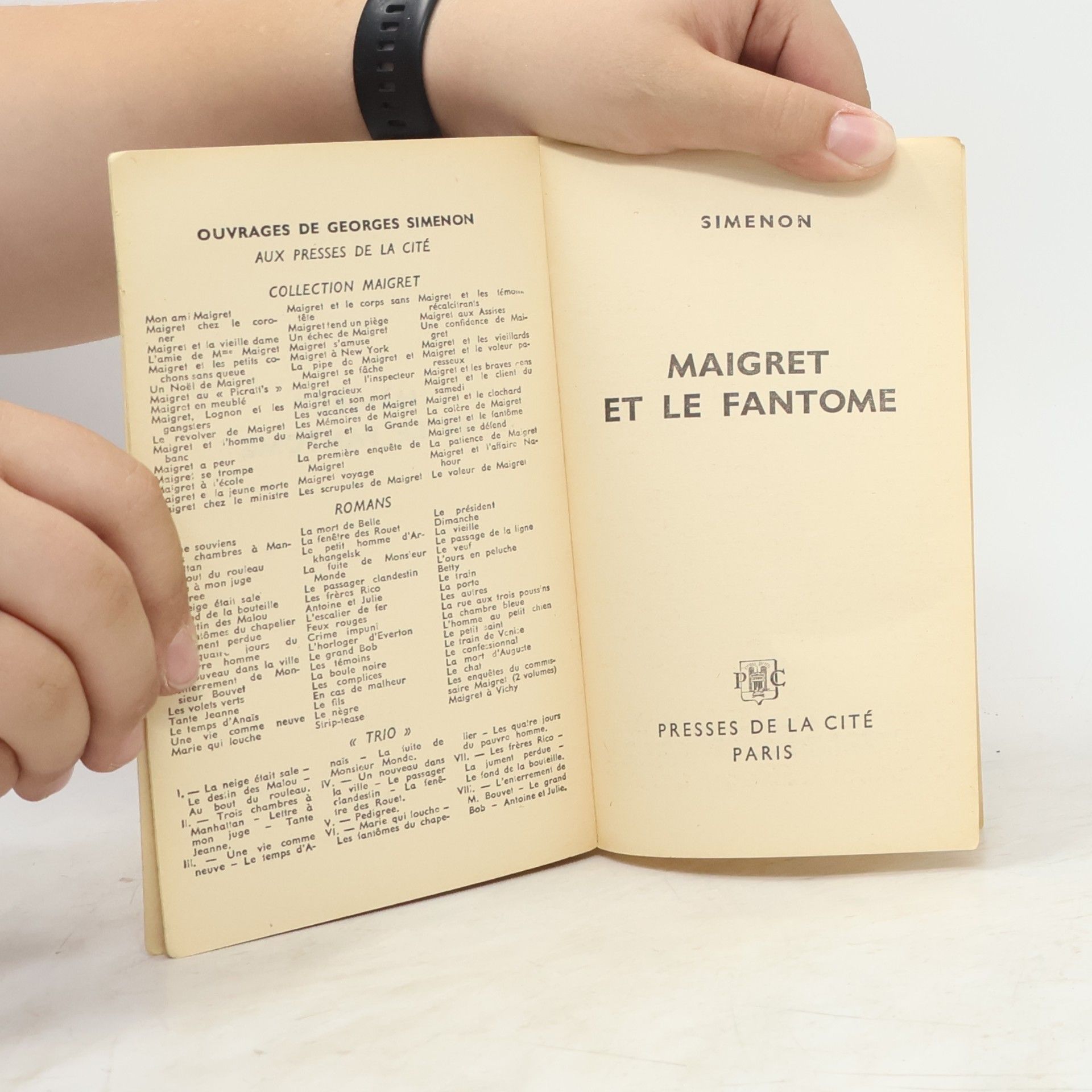 Georges Simenon Maigret et le fantôme