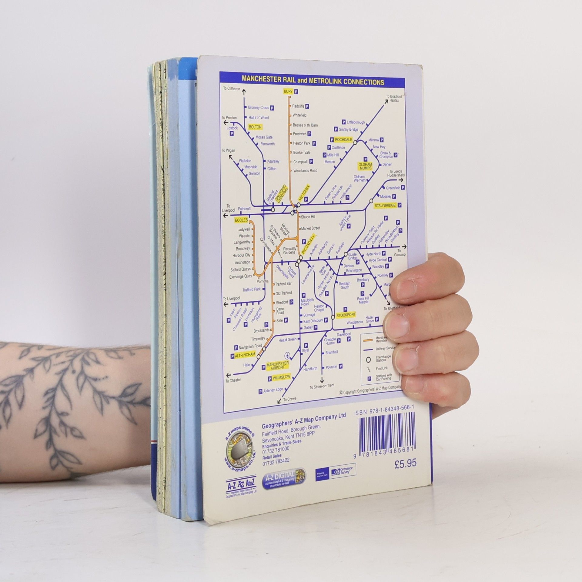 Geographers A. Z. Map Company A-Z Street Atlas: Manchester Street Atlas