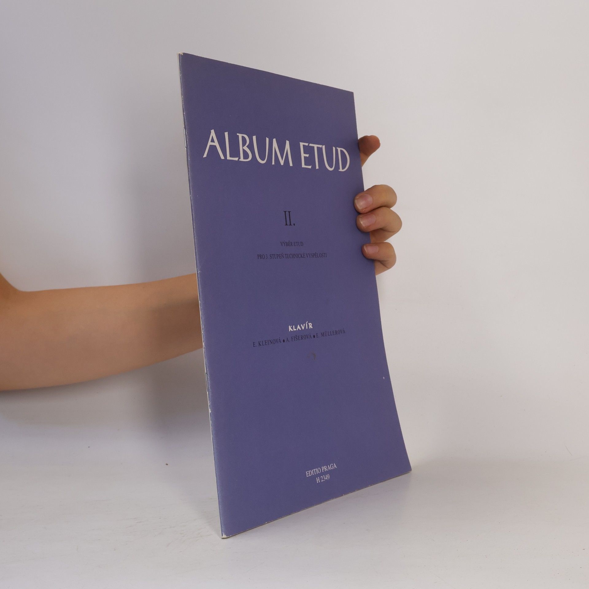 Kolektiv autorů Album etud II. Výběr etud pro 3. stupeň technické vyspělosti (klavír)