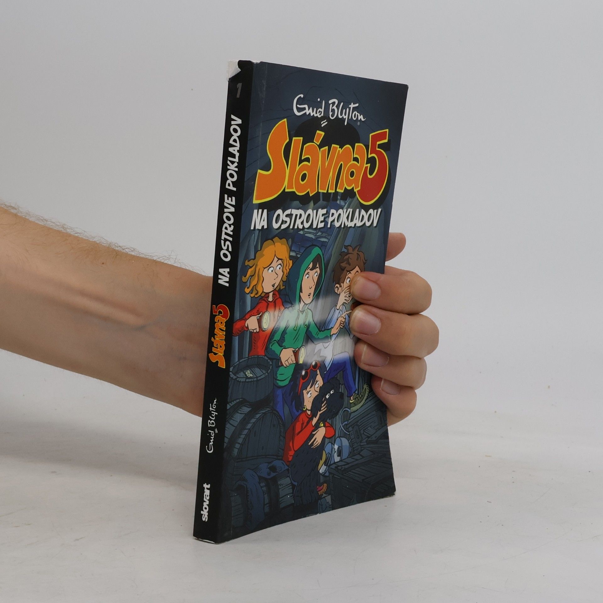 Enid Blyton Slávna 5 na ostrove pokladov