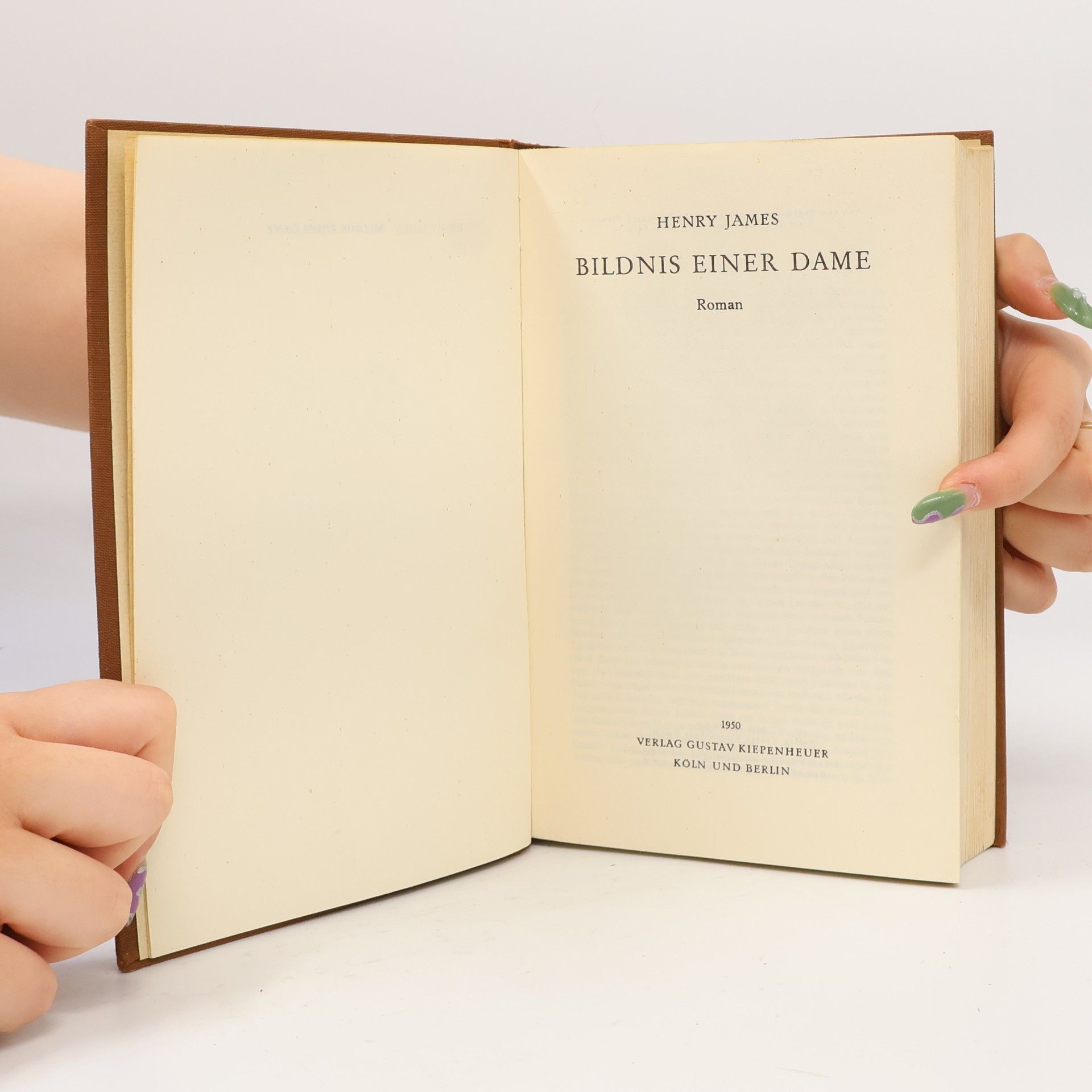 Henry James Bildnis einer Dame