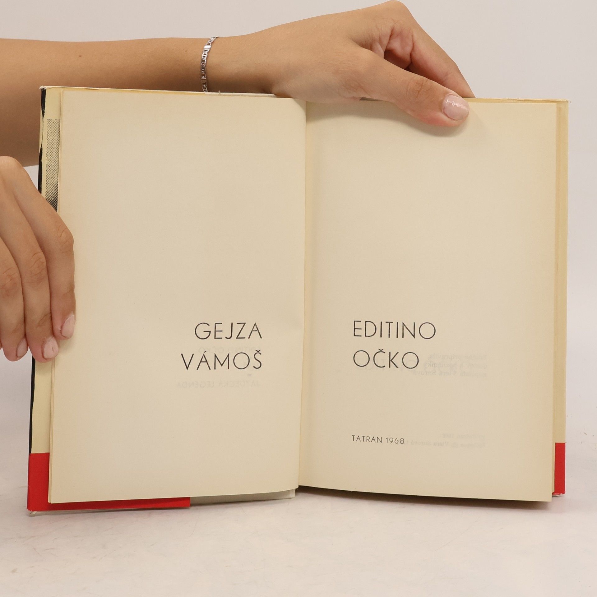 Gejza Vámoš Editino očko