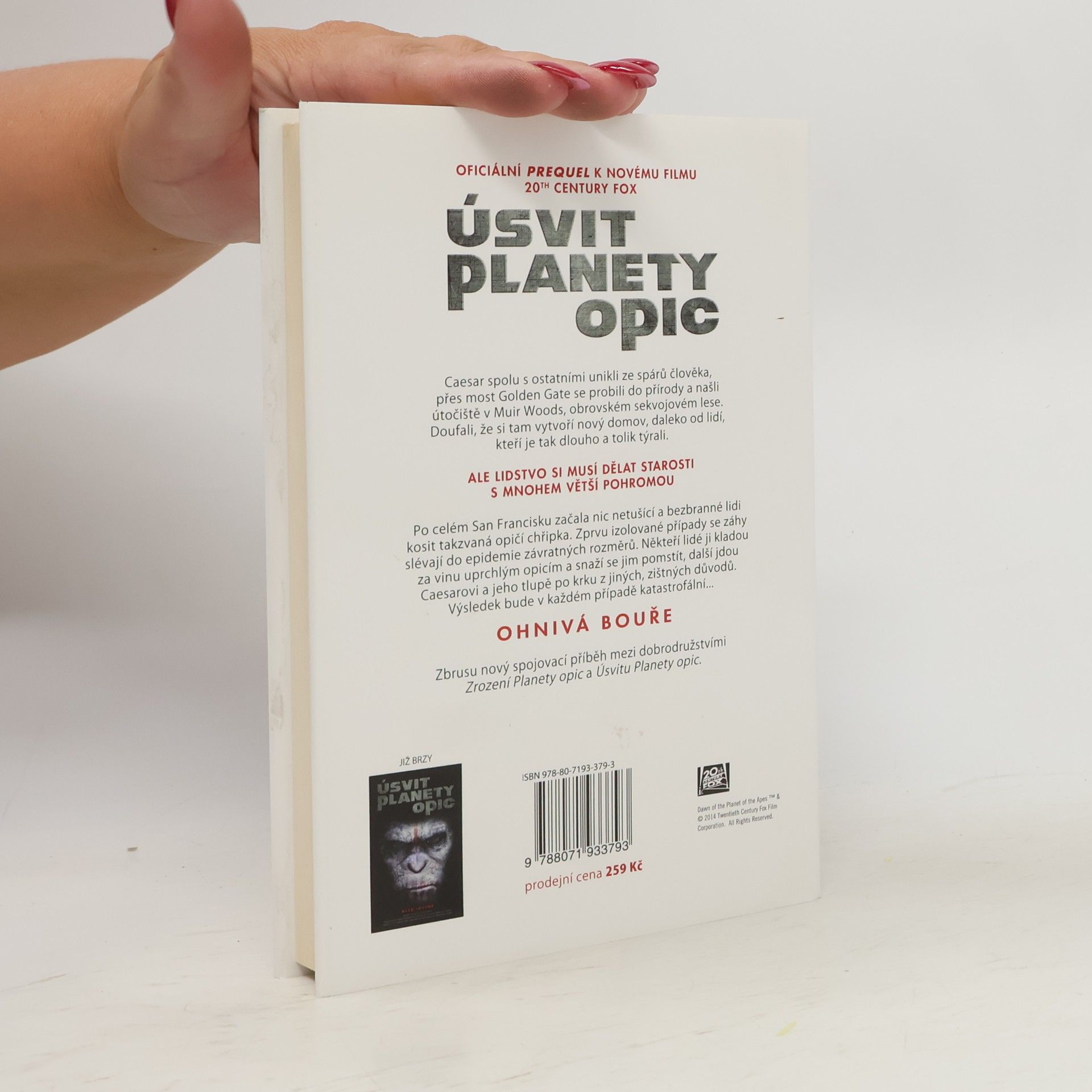J. Gregory Keyes Úsvit Planety opic. Ohnivá bouře