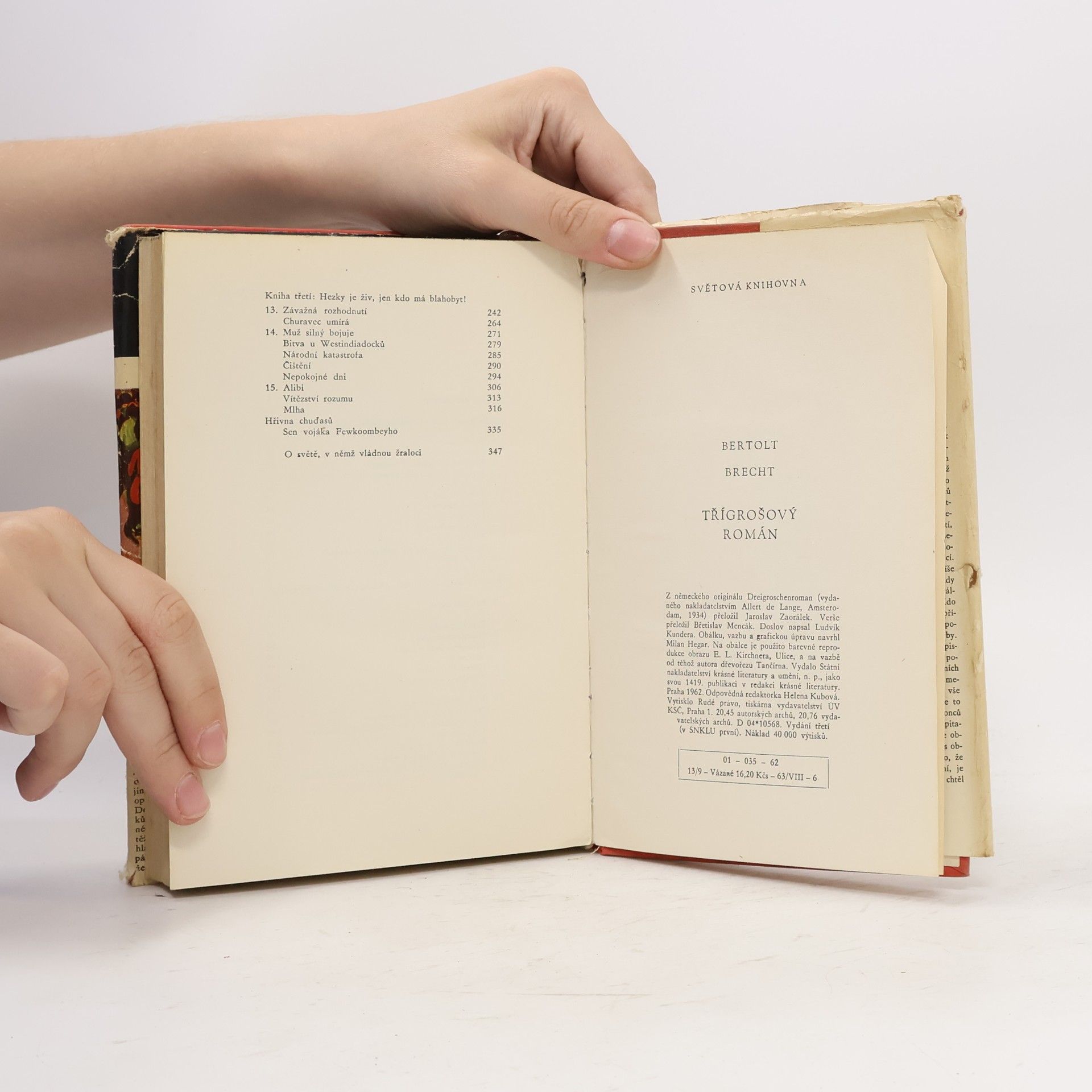 Bertolt Brecht Třígrošový román