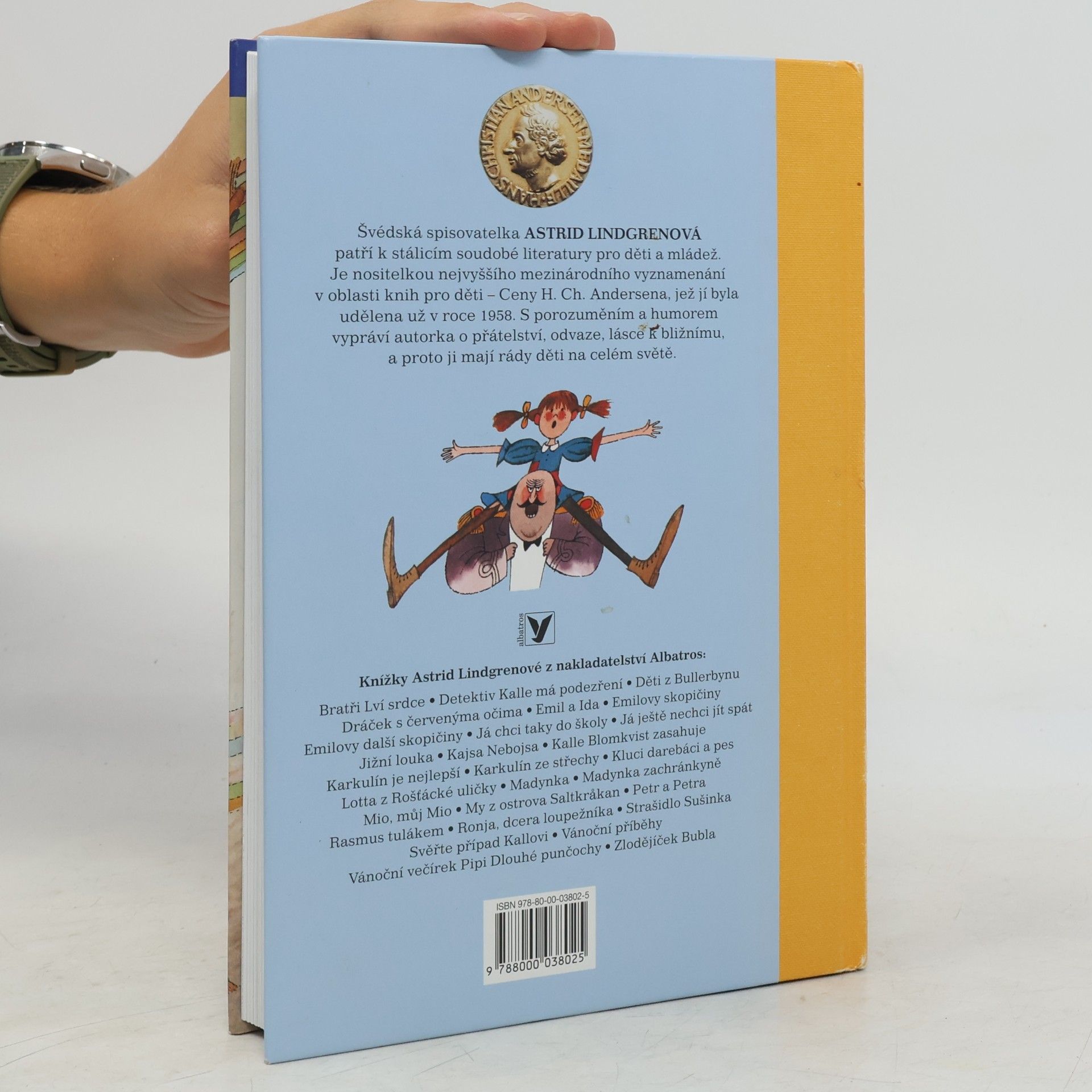 Astrid Lindgren Pipi Dlouhá punčocha