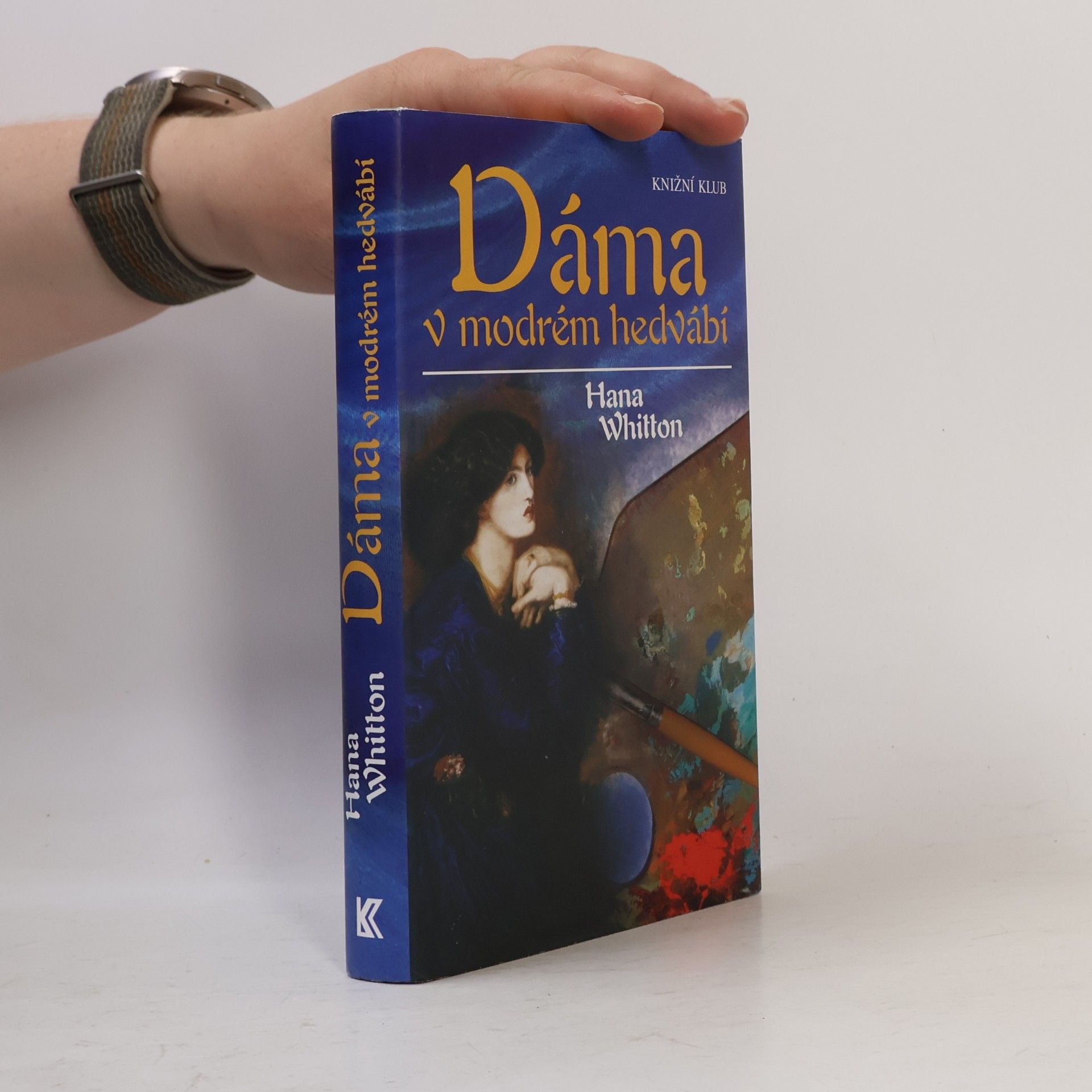 Hana Whitton Dáma v modrém hedvábí