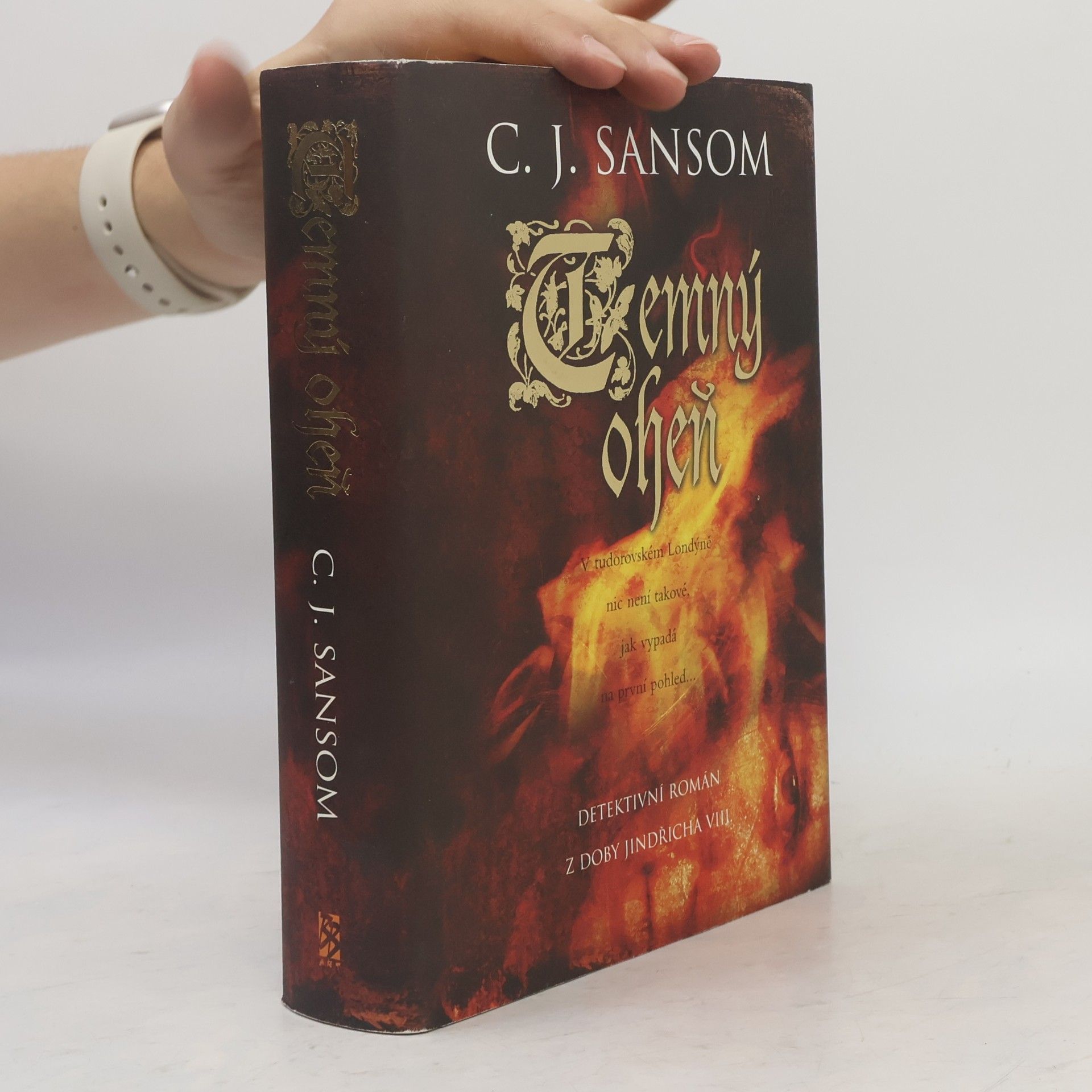C. J. Sansom Temný oheň : detektivní román z doby Jindřicha VIII.