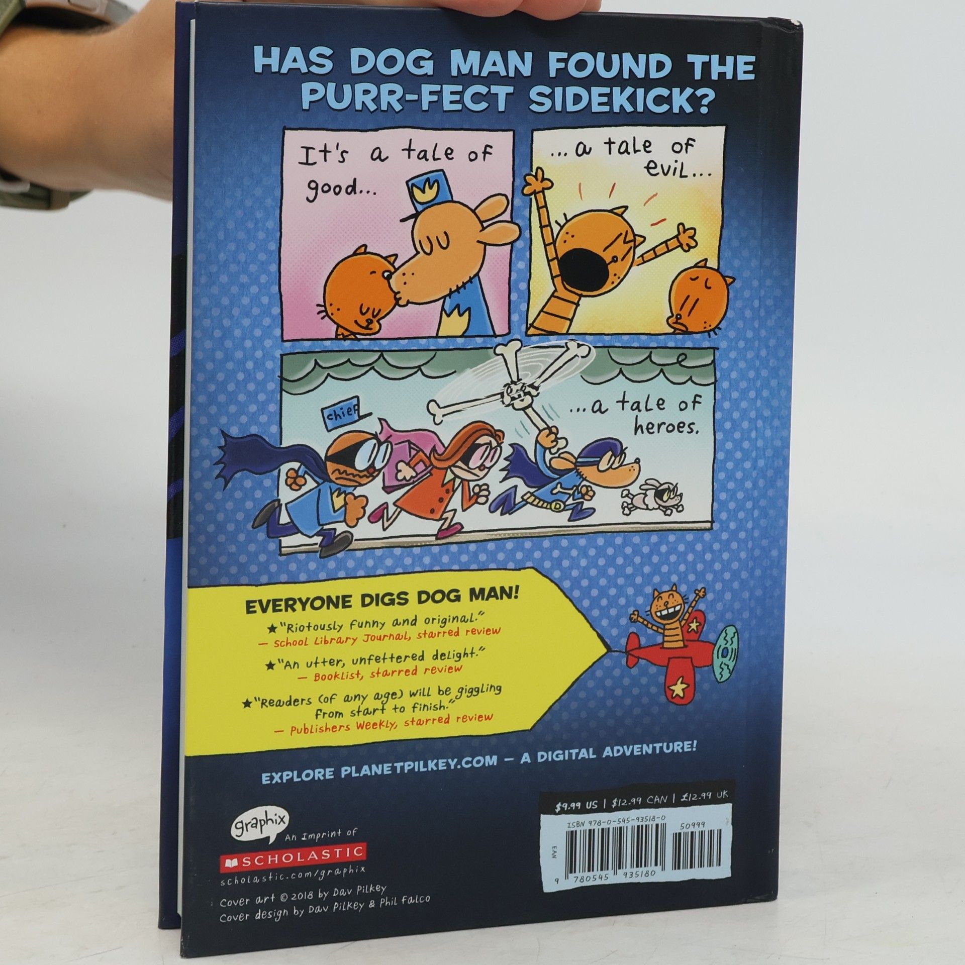 Dav Pilkey Dog Man and Cat Kid