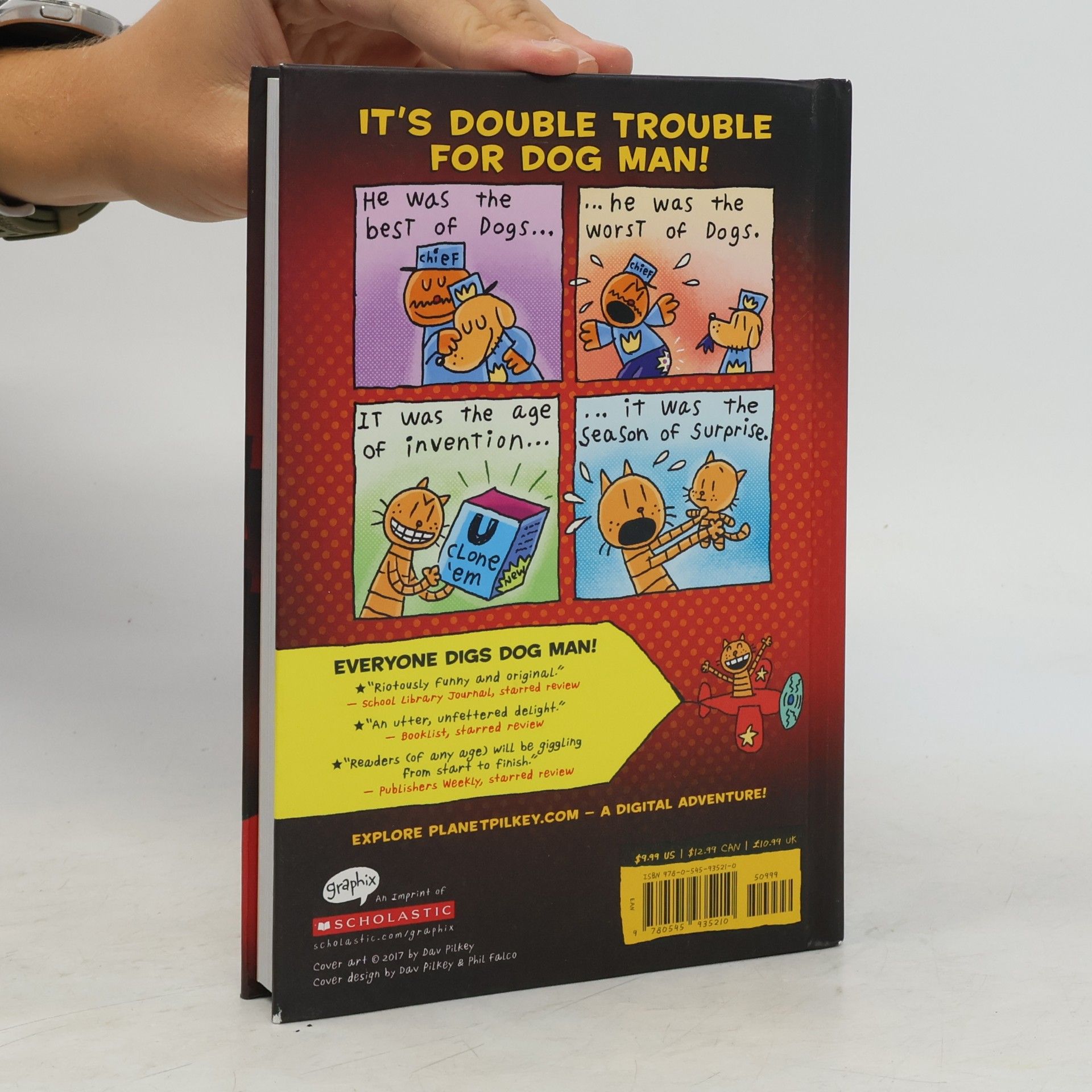 Dav Pilkey Dog Man: A Tale of Two Kitties