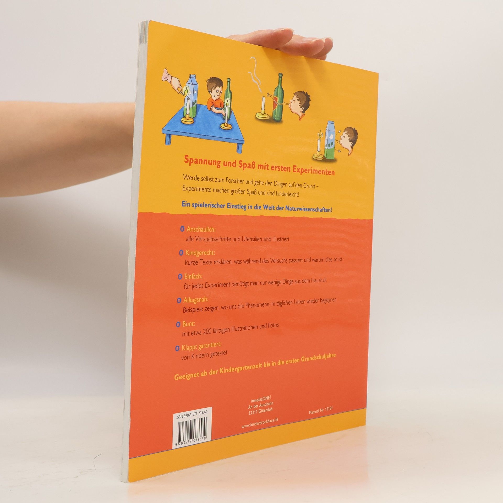 Autorenkollektiv Erste Experimente für kleine Forscher