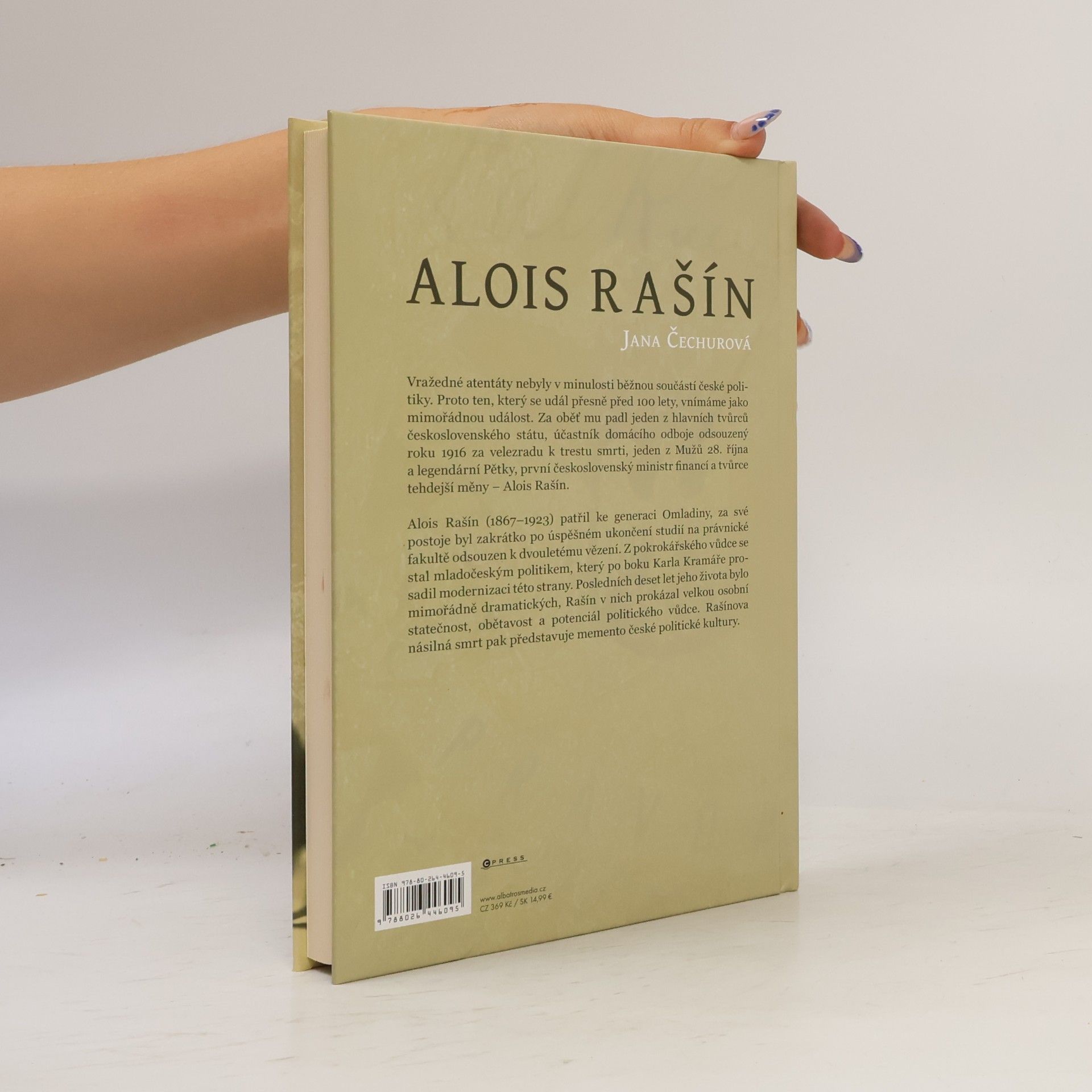 Jana Čechurová Alois Rašín