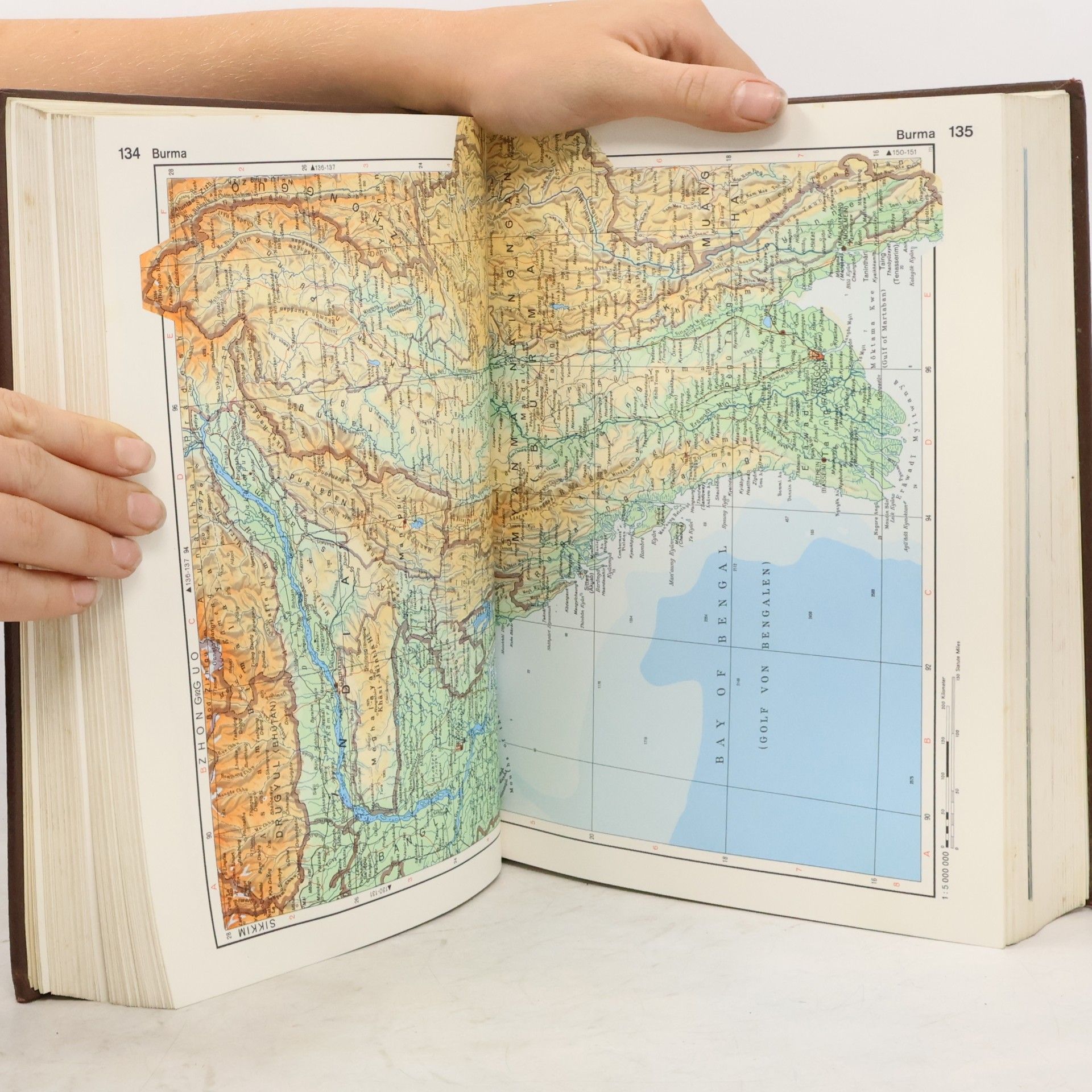 Kolektiv autorů Der neue Brockhaus 6. Atlas