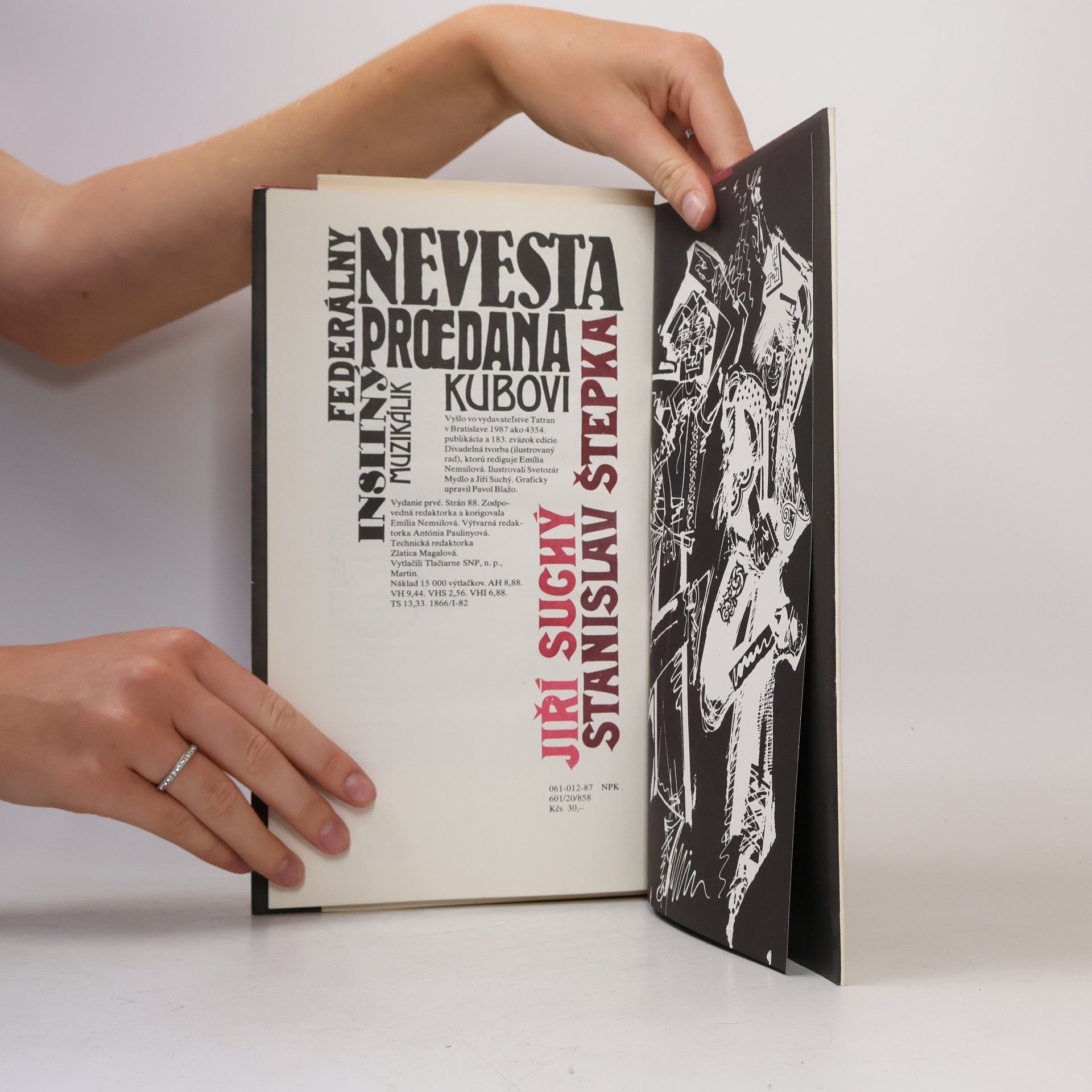 Jiří Suchý Nevesta prœdaná Kubovi