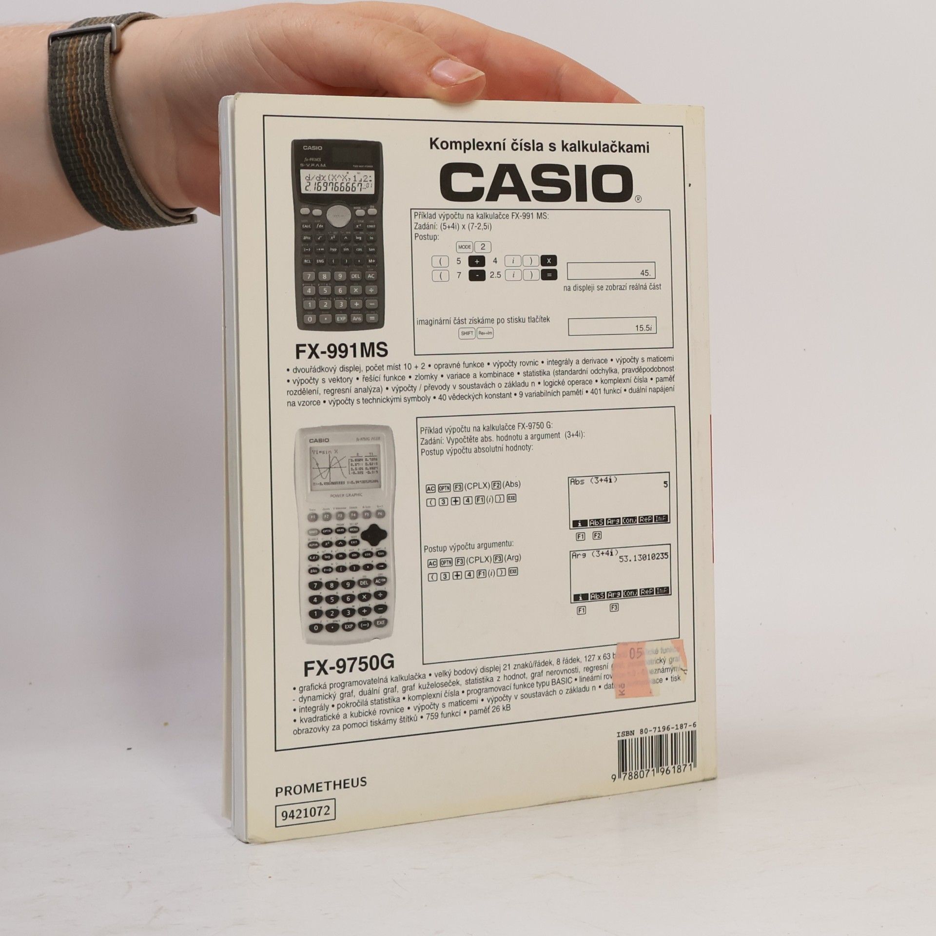 Emil Calda Matematika pro gymnázia. Komplexní čísla