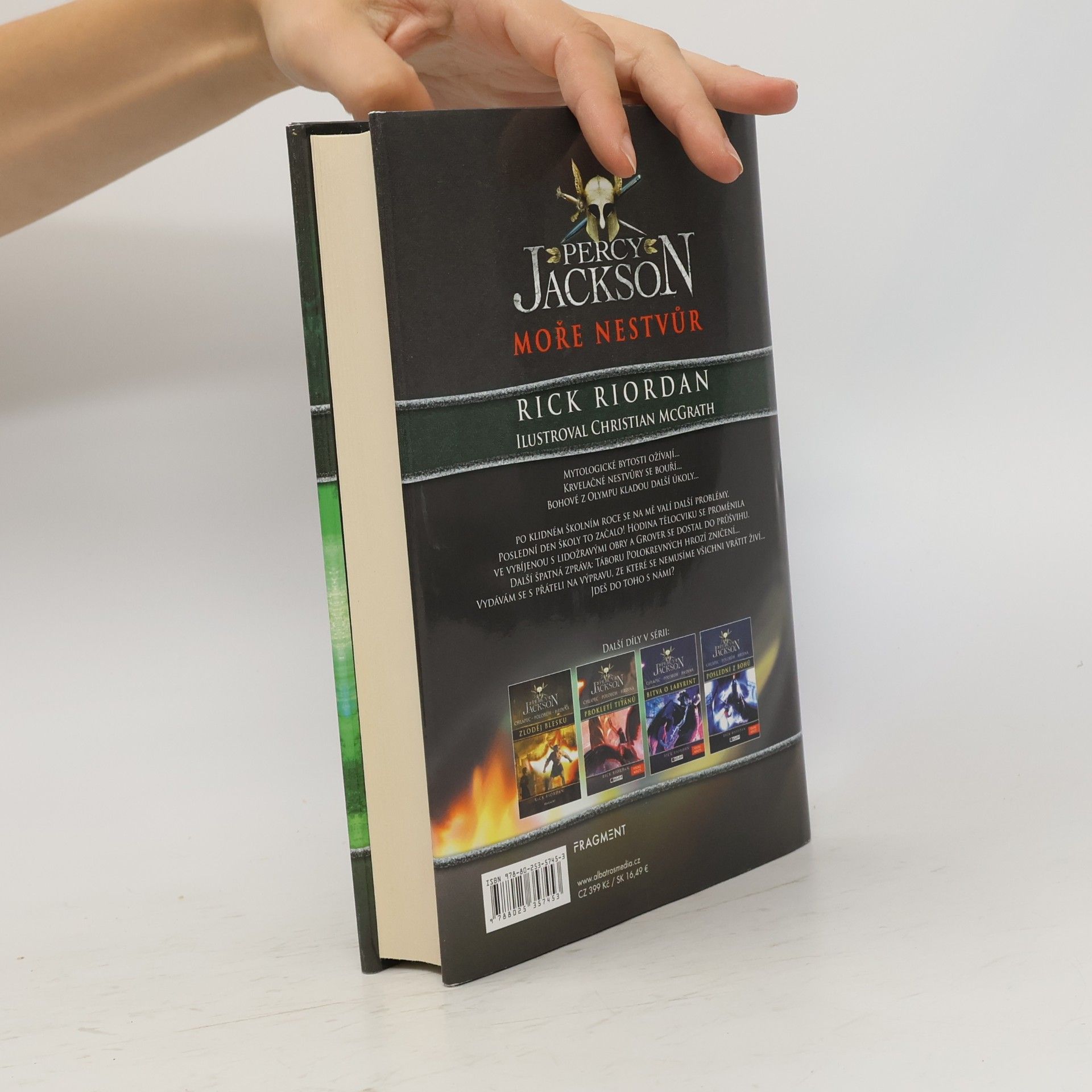 Rick Riordan Percy Jackson. Moře nestvůr