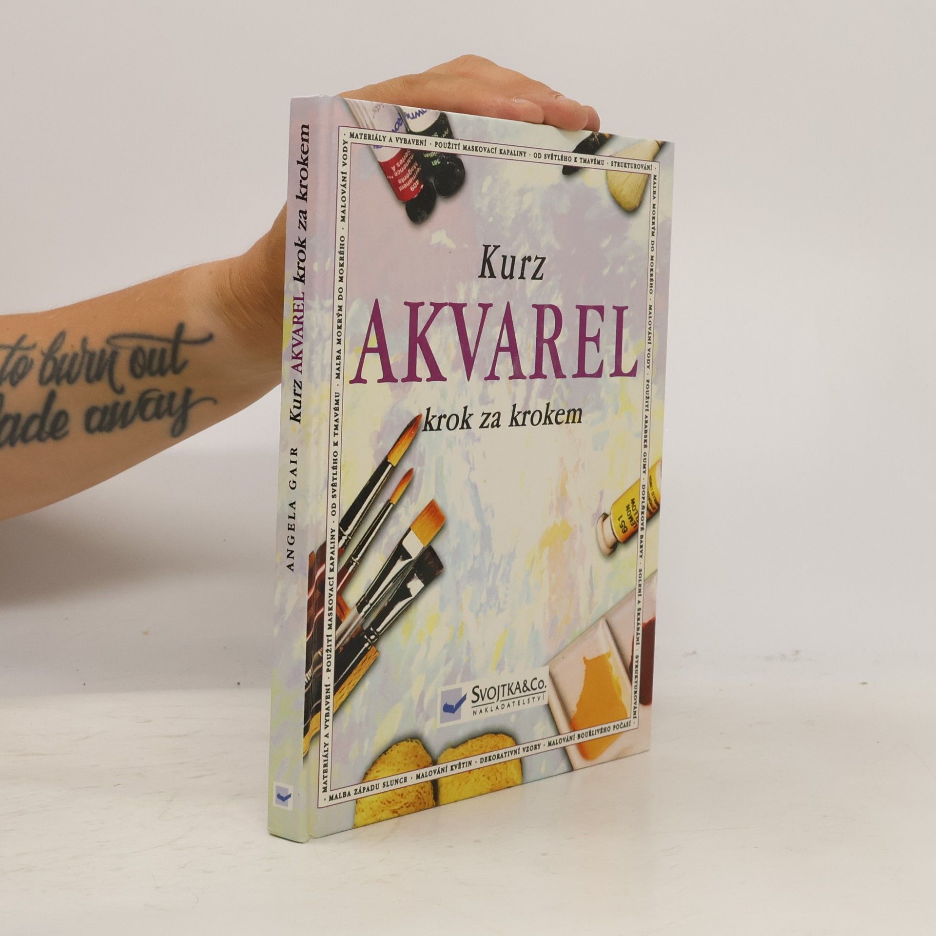 Angela Gair Kurz Akvarel krok za krokem