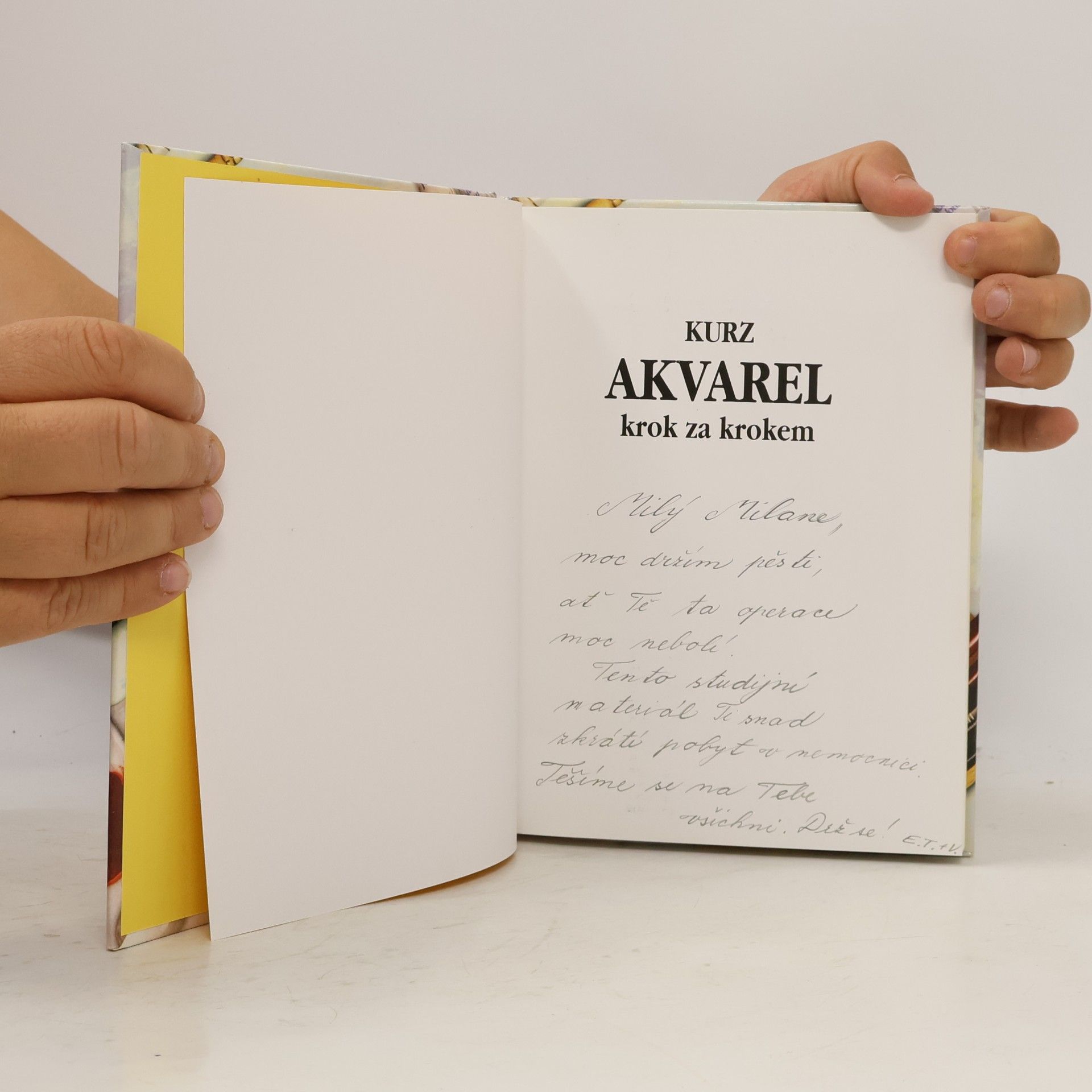 Angela Gair Kurz Akvarel krok za krokem