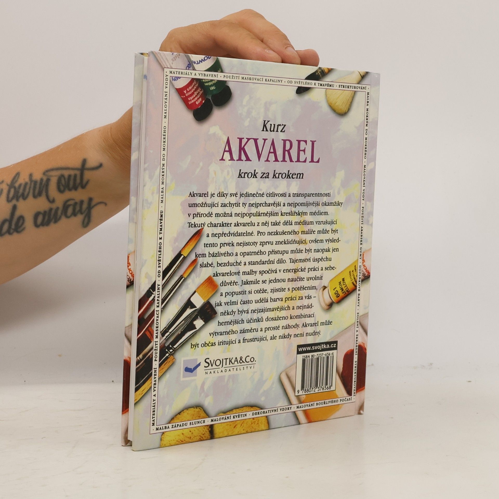 Angela Gair Kurz Akvarel krok za krokem