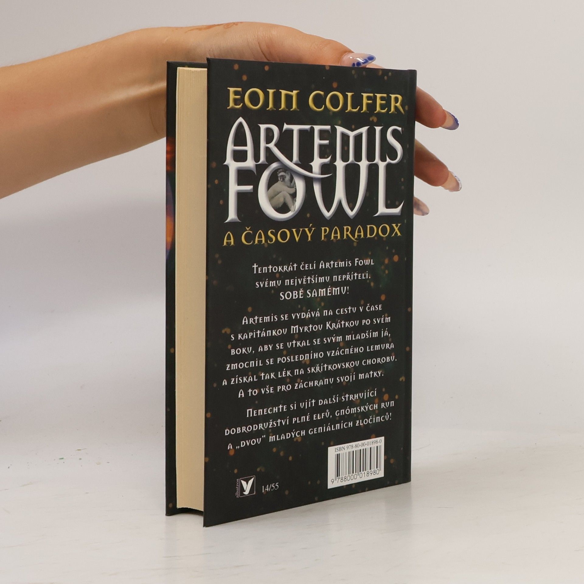 Eoin Colfer Artemis Fowl a časový paradox