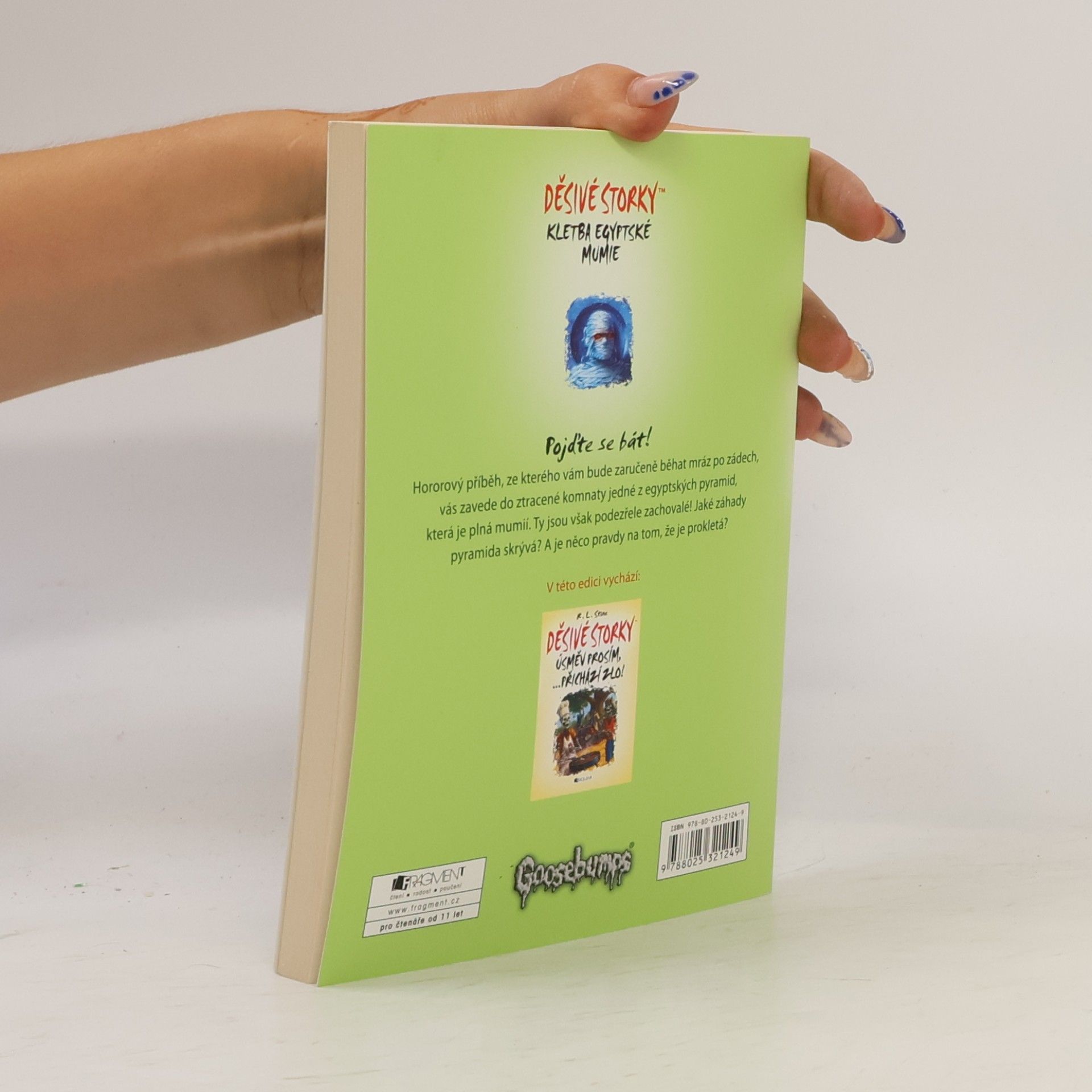 R. L. Stine Děsivé storky. Kletba egyptské mumie