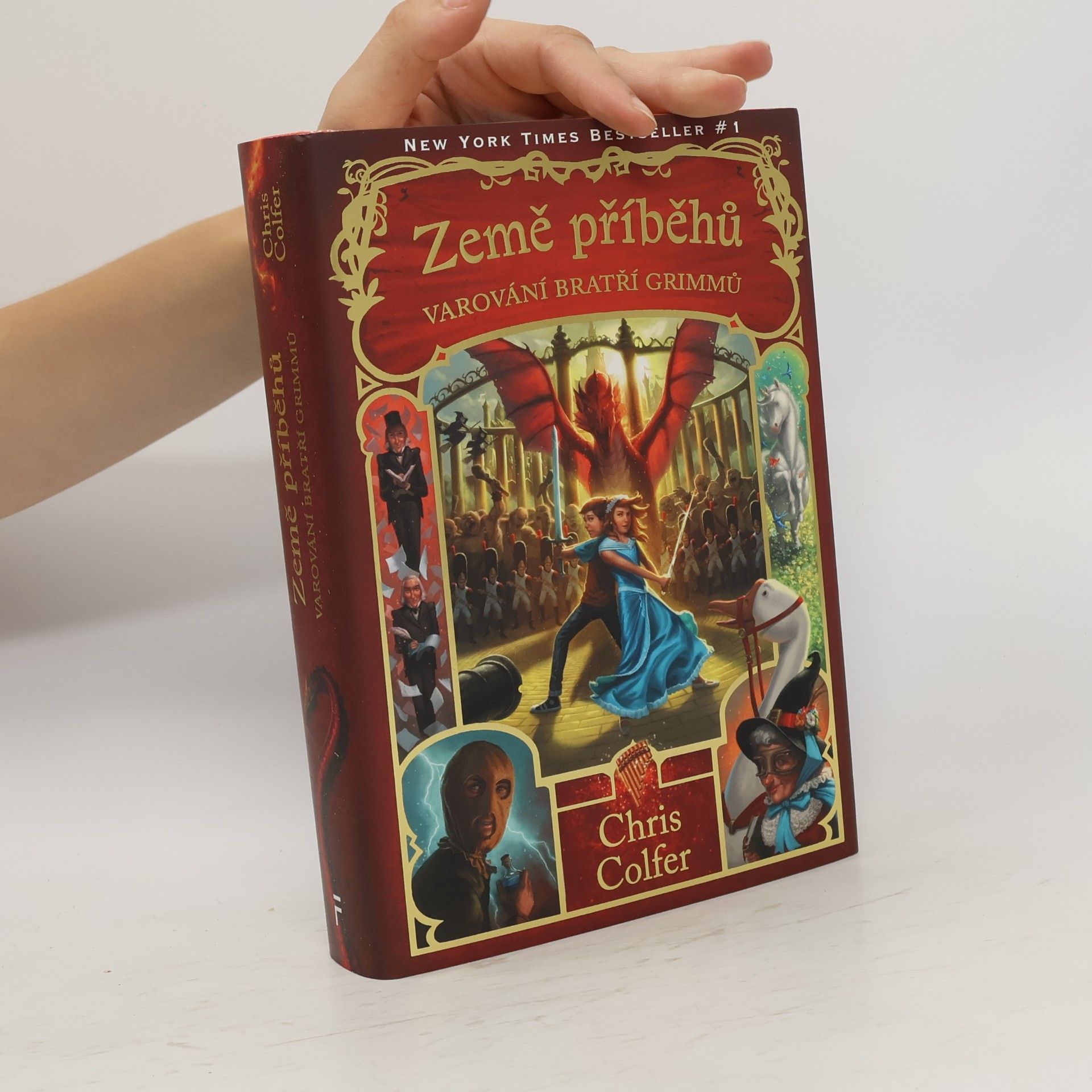 Chris Colfer Země příběhů. Varování bratří Grimmů