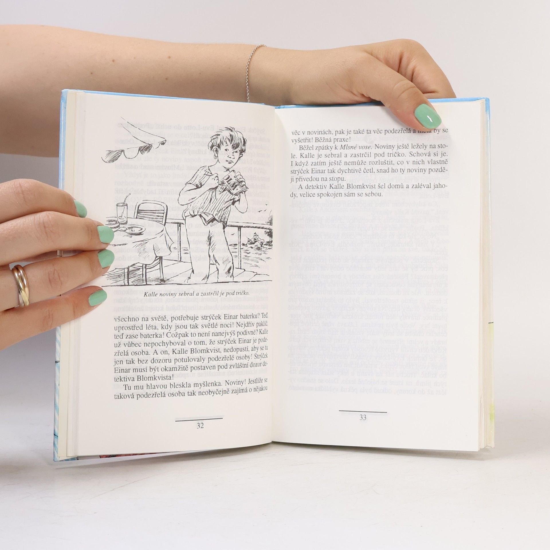Astrid Lindgren Detektiv Kalle má podezření