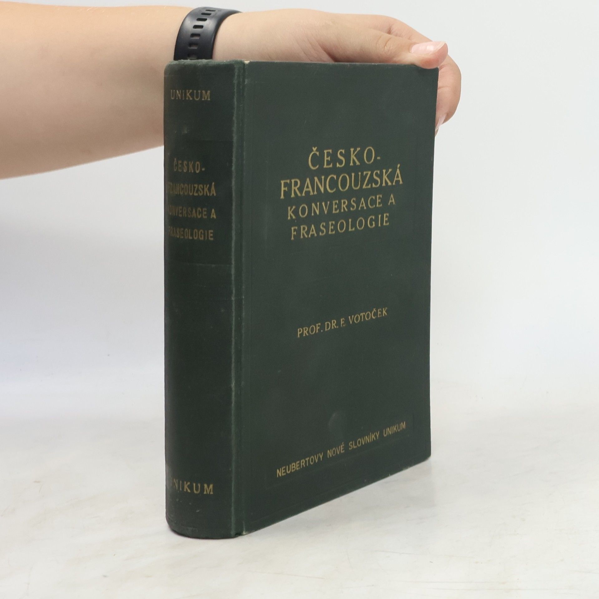 Emil Votoček Česko-francouzská konversace a fraseologie