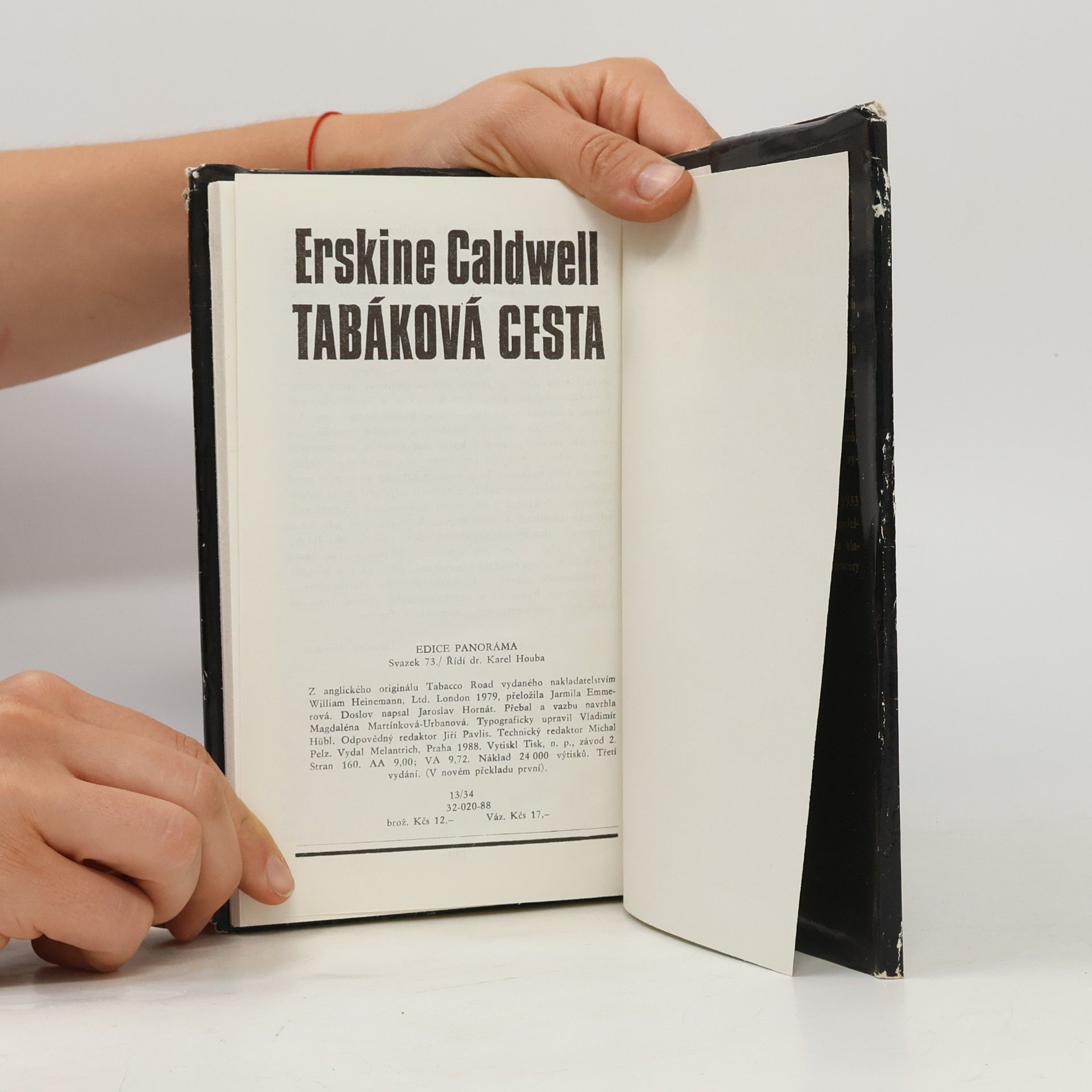 Erskine Caldwell Tabáková cesta
