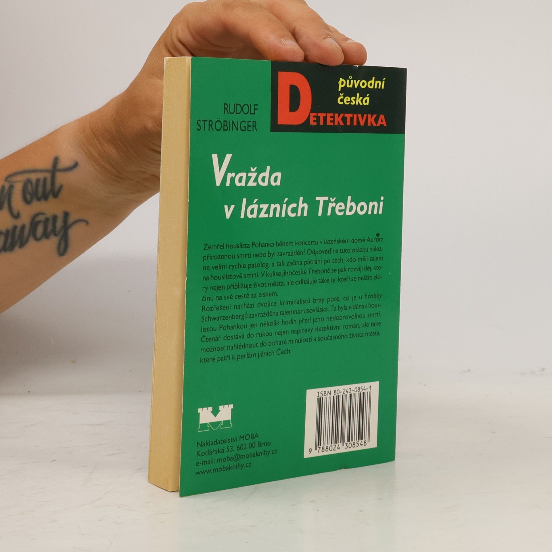 Rudolf Ströbinger Vražda v lázních Třeboni