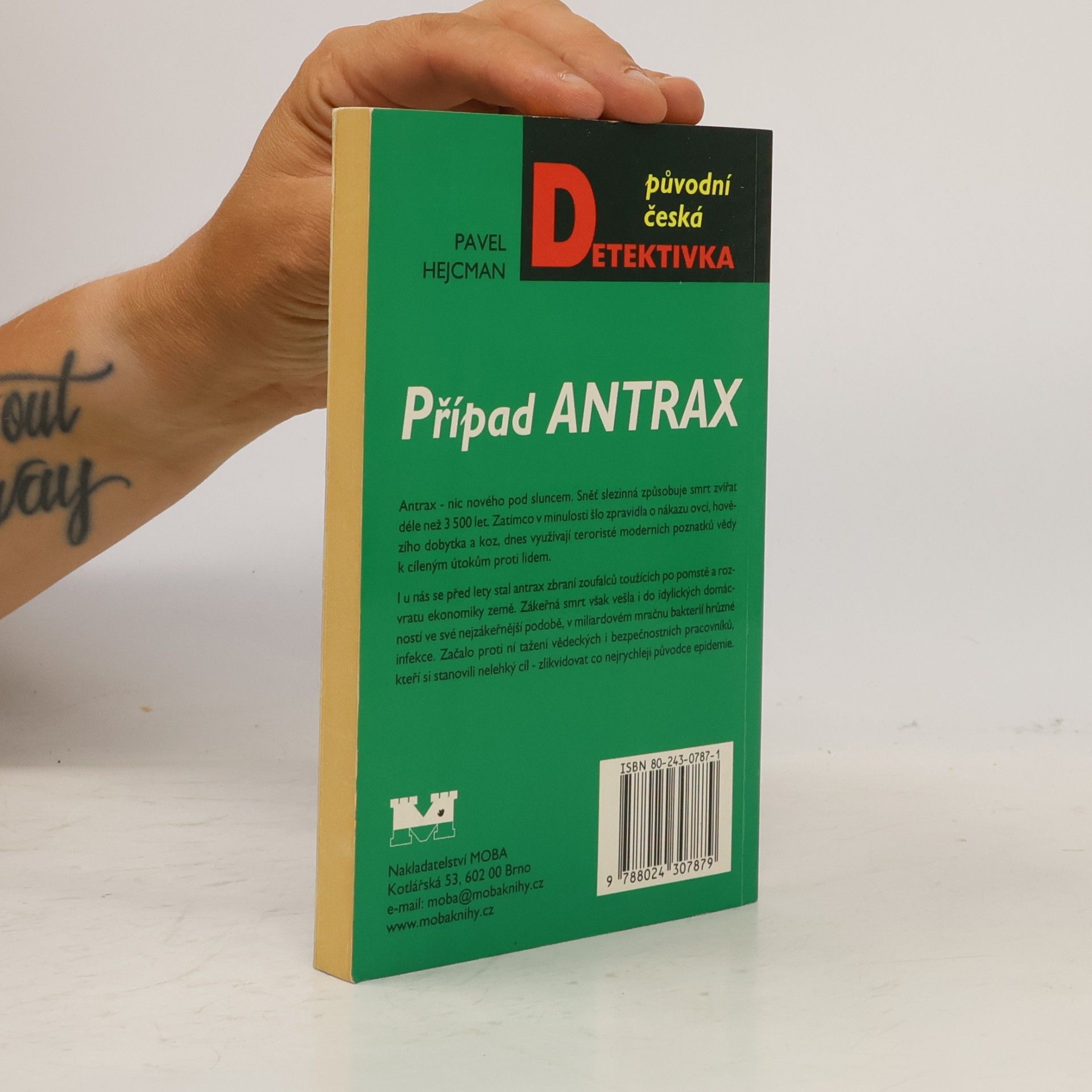 Pavel Hejcman Případ antrax