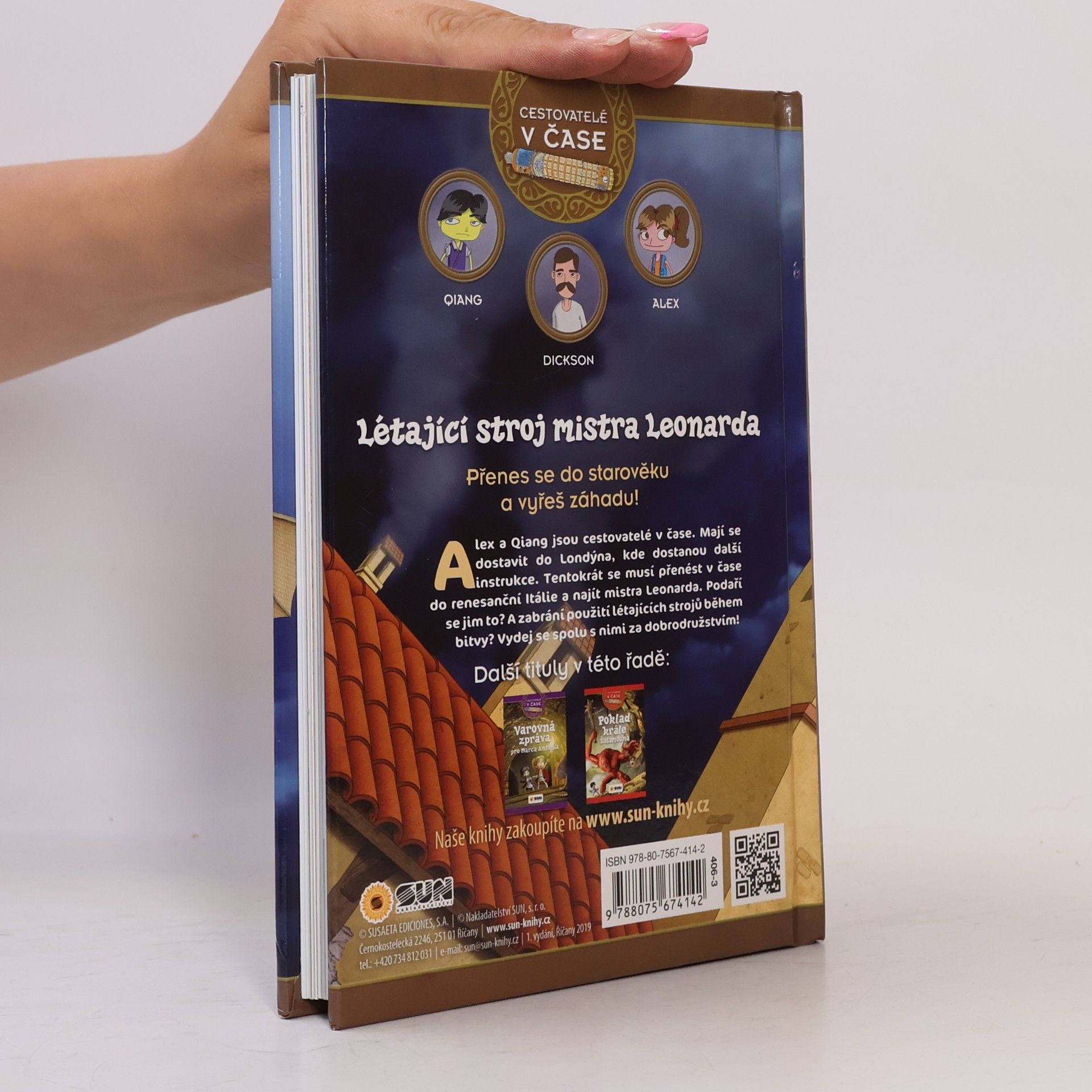 Victoria Vázquez Létající stroj mistra Leonarda