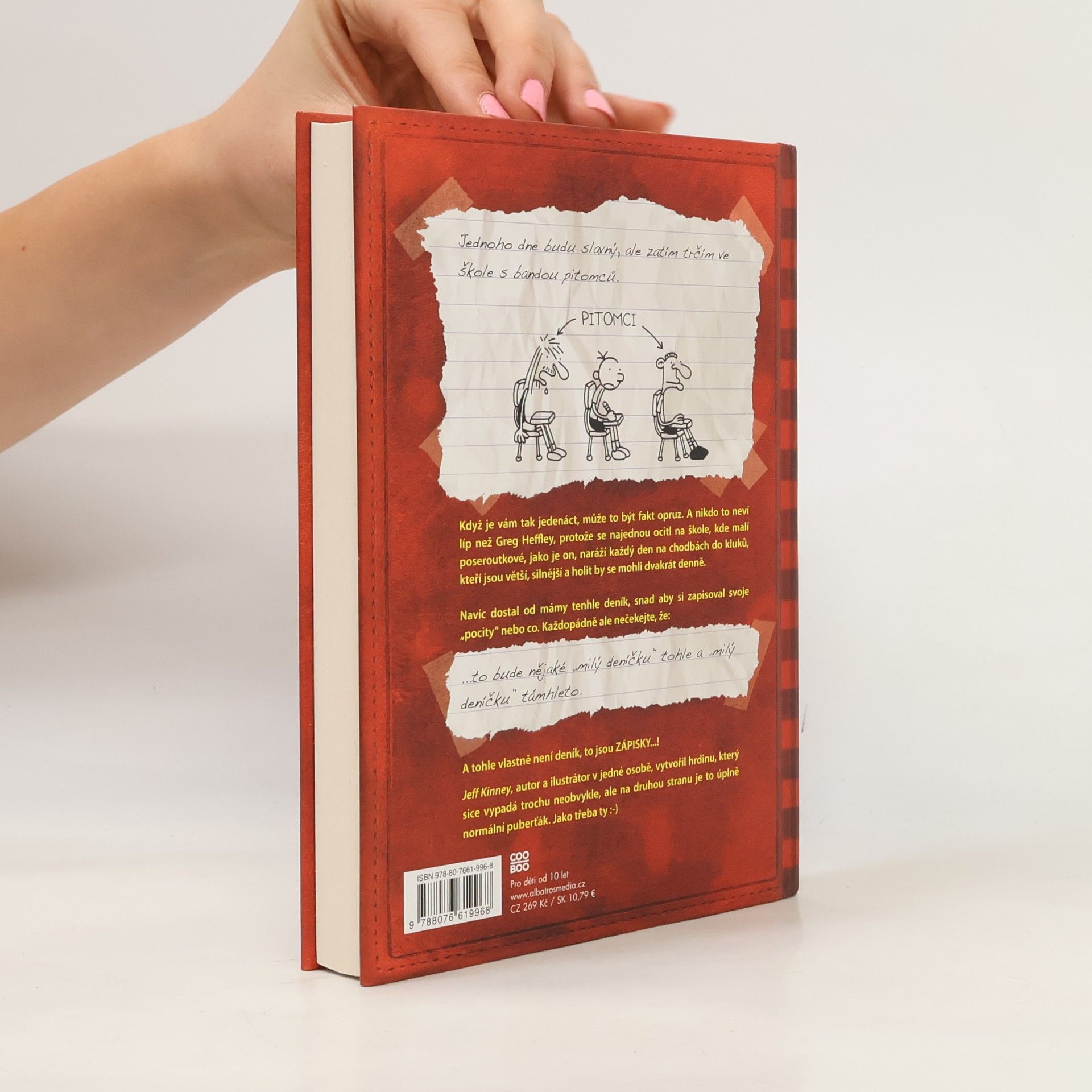 Jeff Kinney Deník malého poseroutky 1