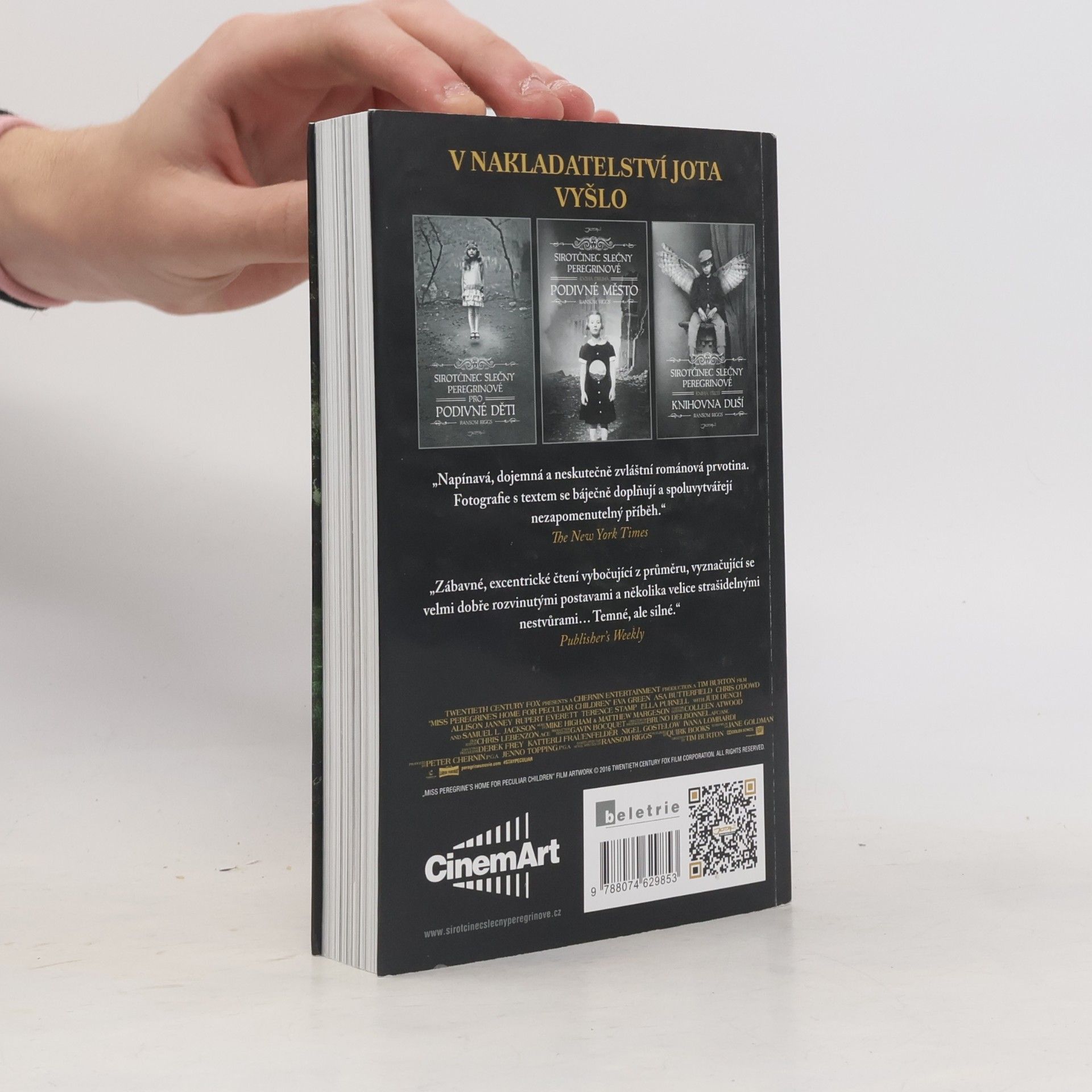 Ransom Riggs Sirotčinec slečny Peregrinové pro podivné děti