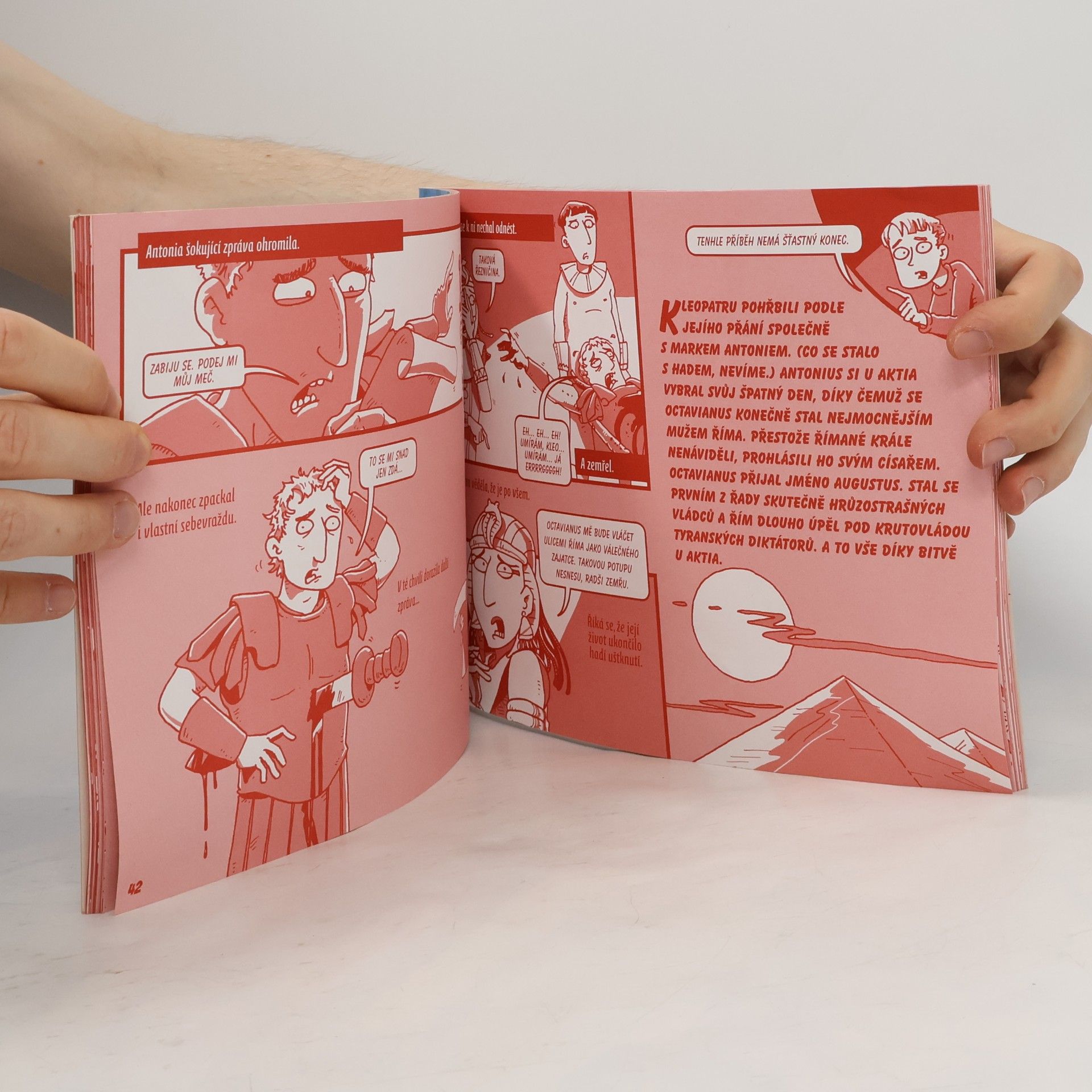 Terry Deary Řím : komiksový rychlokurz