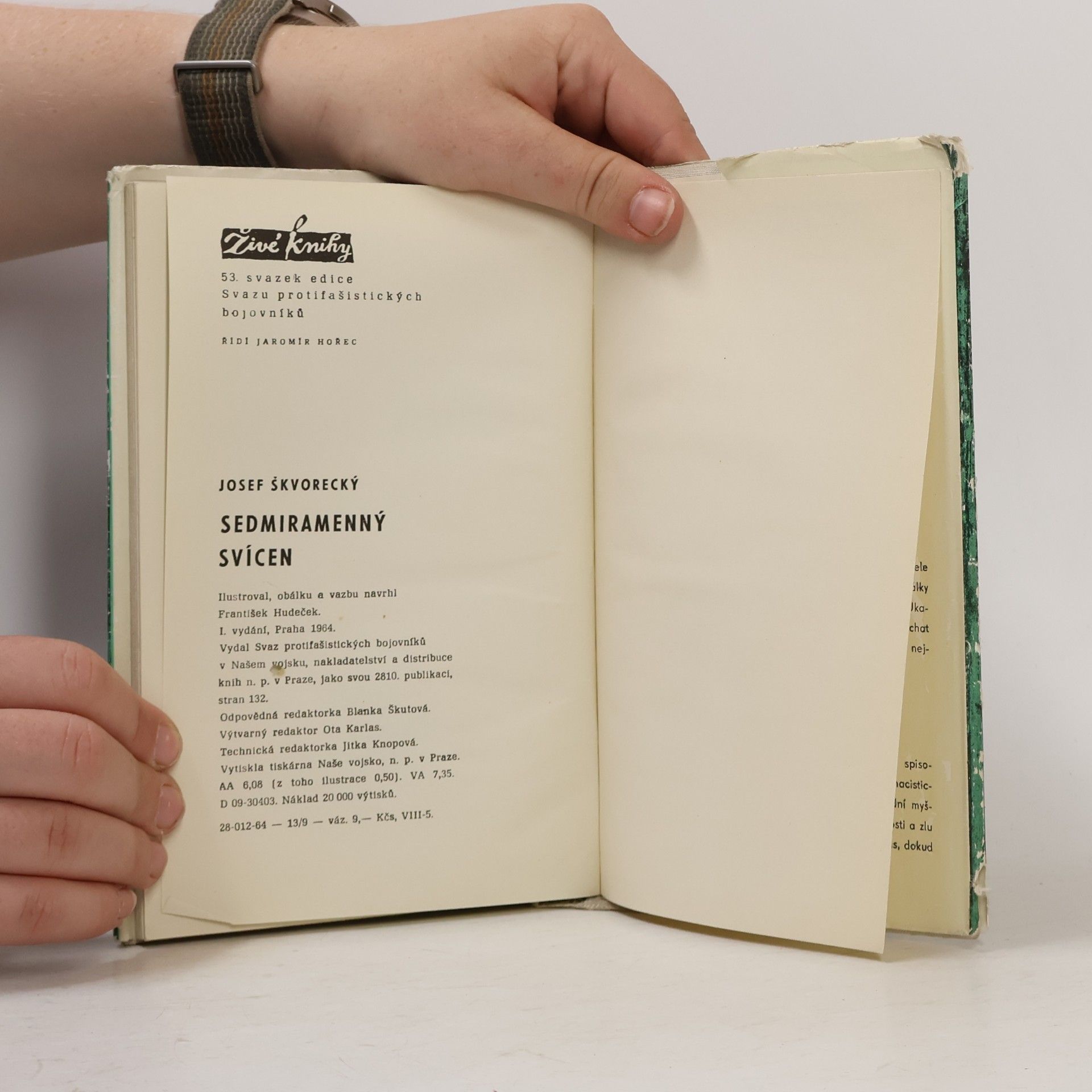 Josef Škvorecký Sedmiramenný svícen