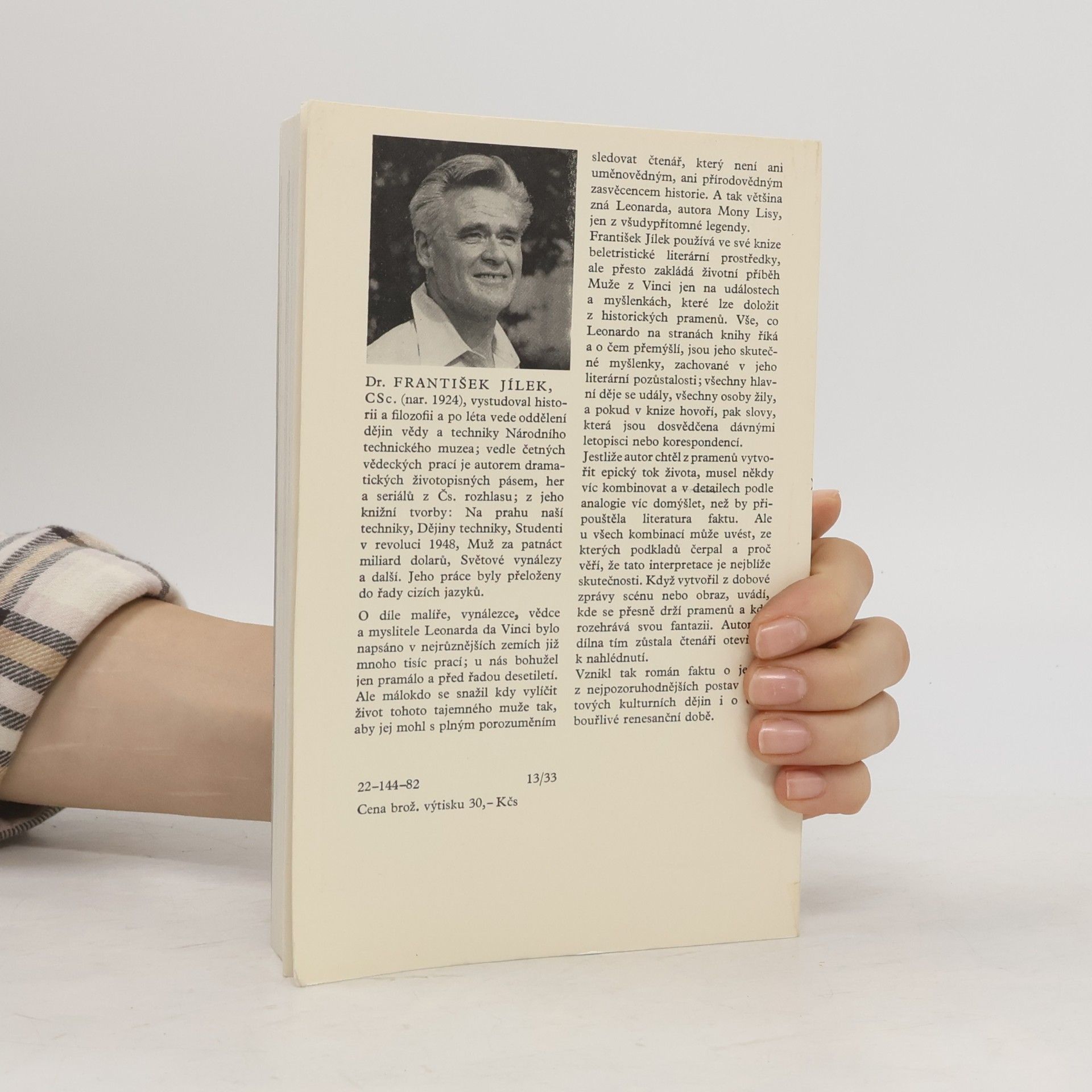 František Jílek Muž z Vinci
