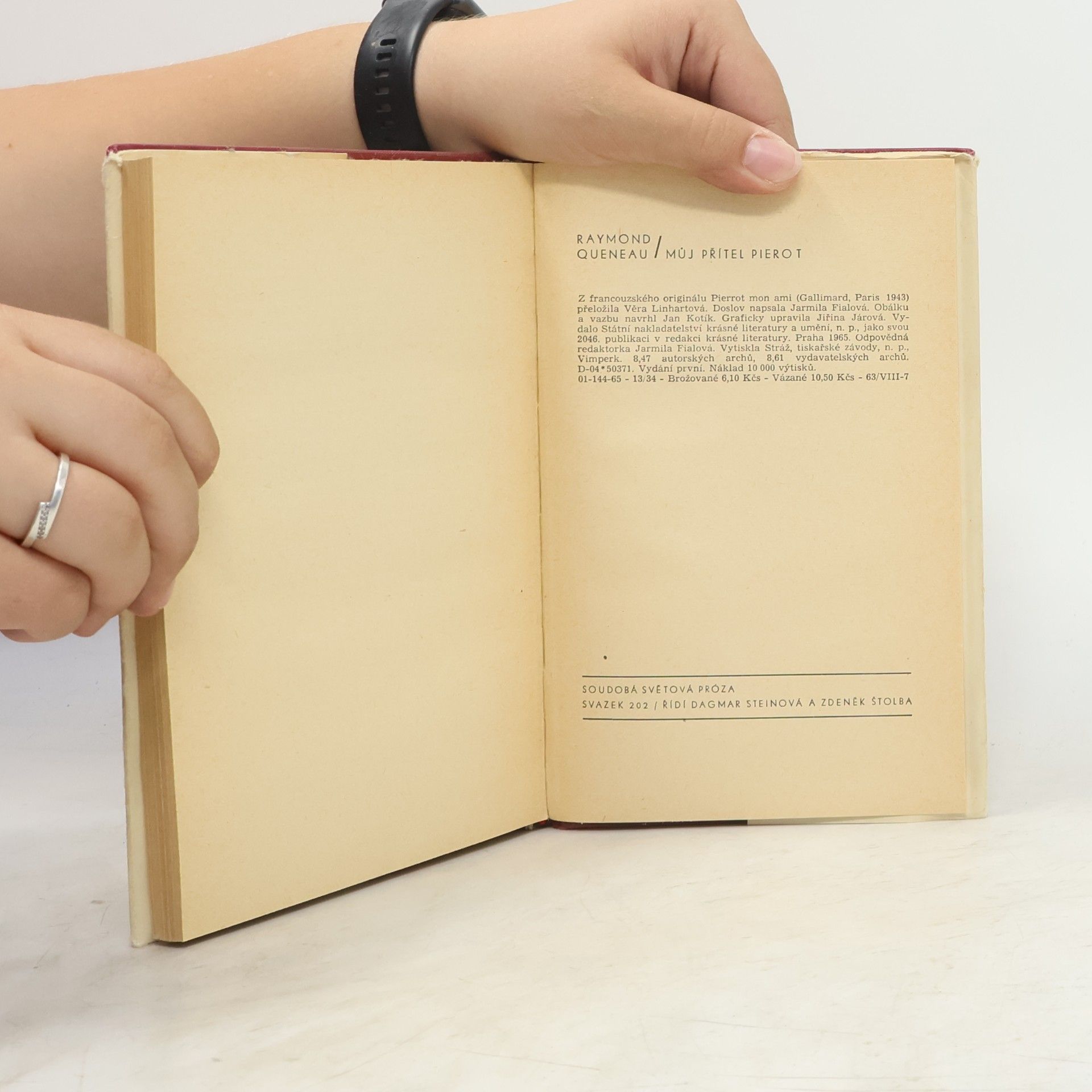 Raymond Queneau Můj přítel Pierot