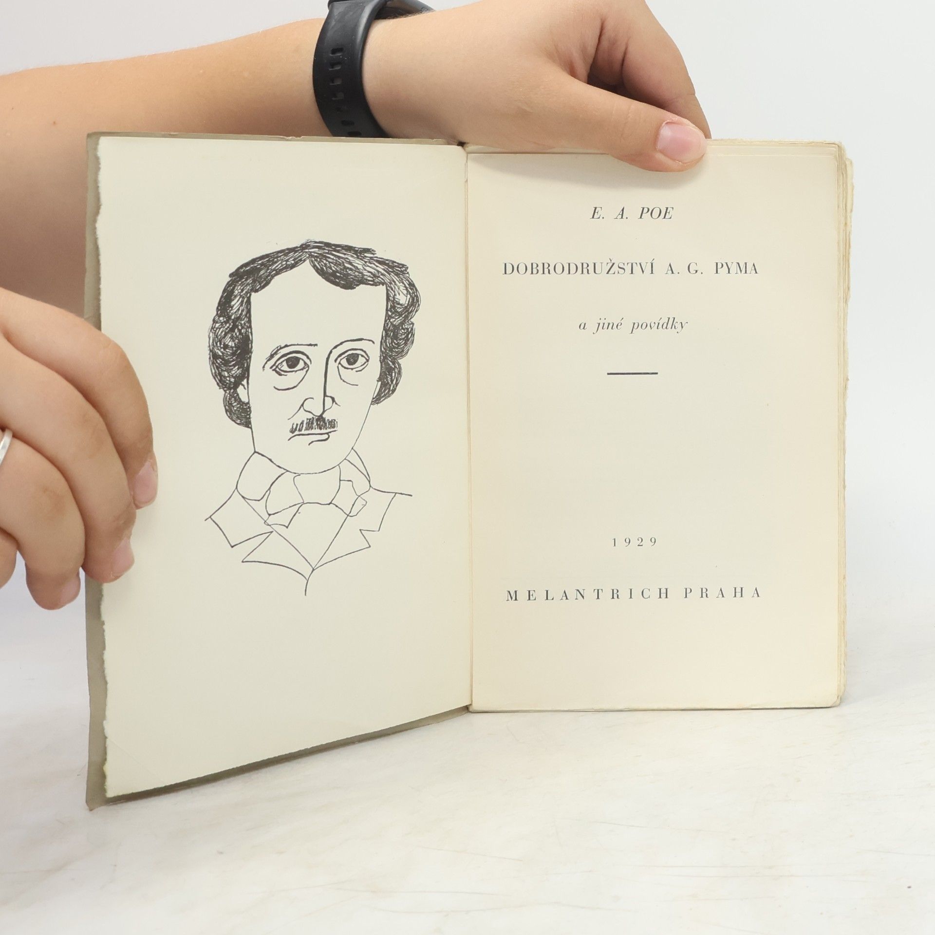 Edgar Allan Poe Dobrodružství Gordona Pyma I.