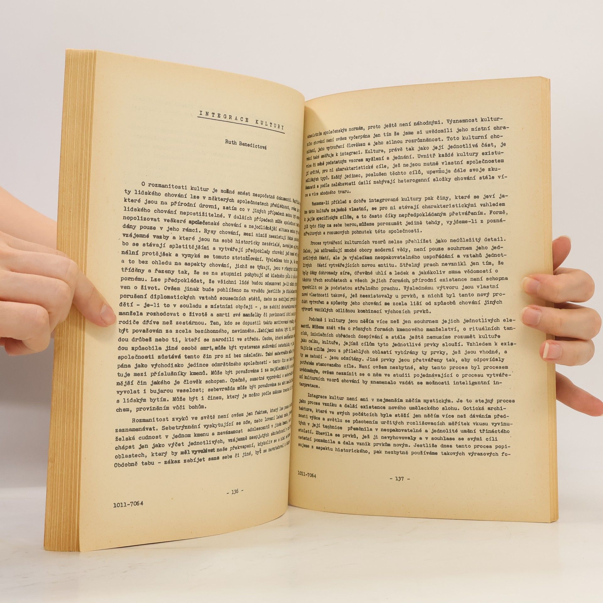 Josef Wolf Úvod do studia člověka III. Teorie kultury