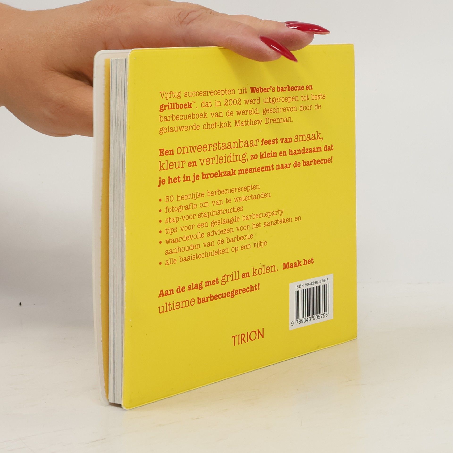 Matthew Drennan Weber's kleine barbecue boek