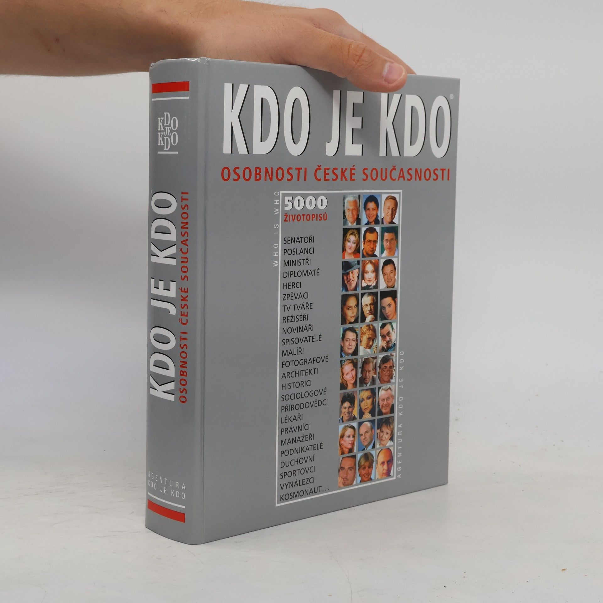 Michael Třeštík Kdo je kdo = Who is who. Ssobnosti české současnosti. 5000 životopisů