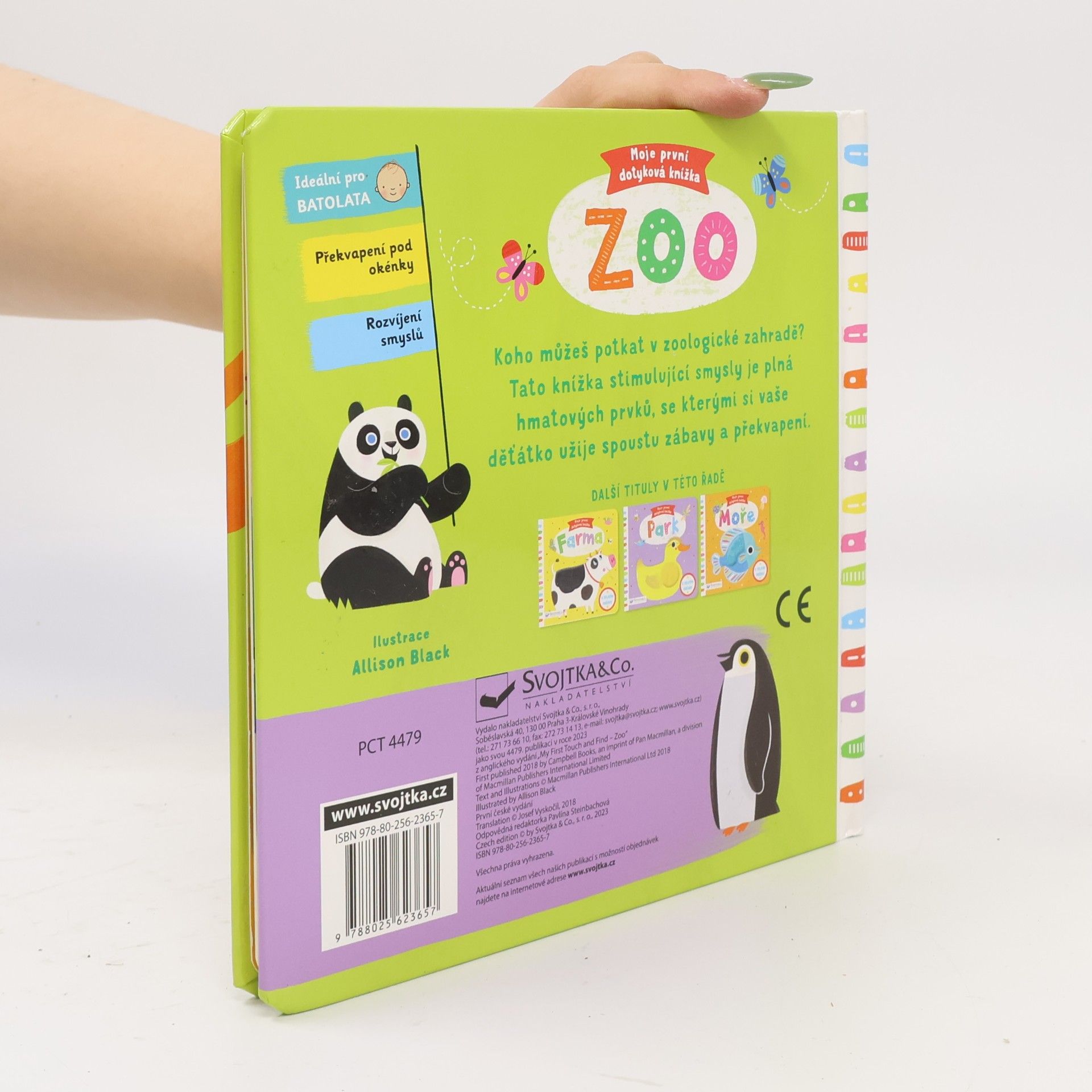 Allison Black ZOO - Moje první dotyková knížka
