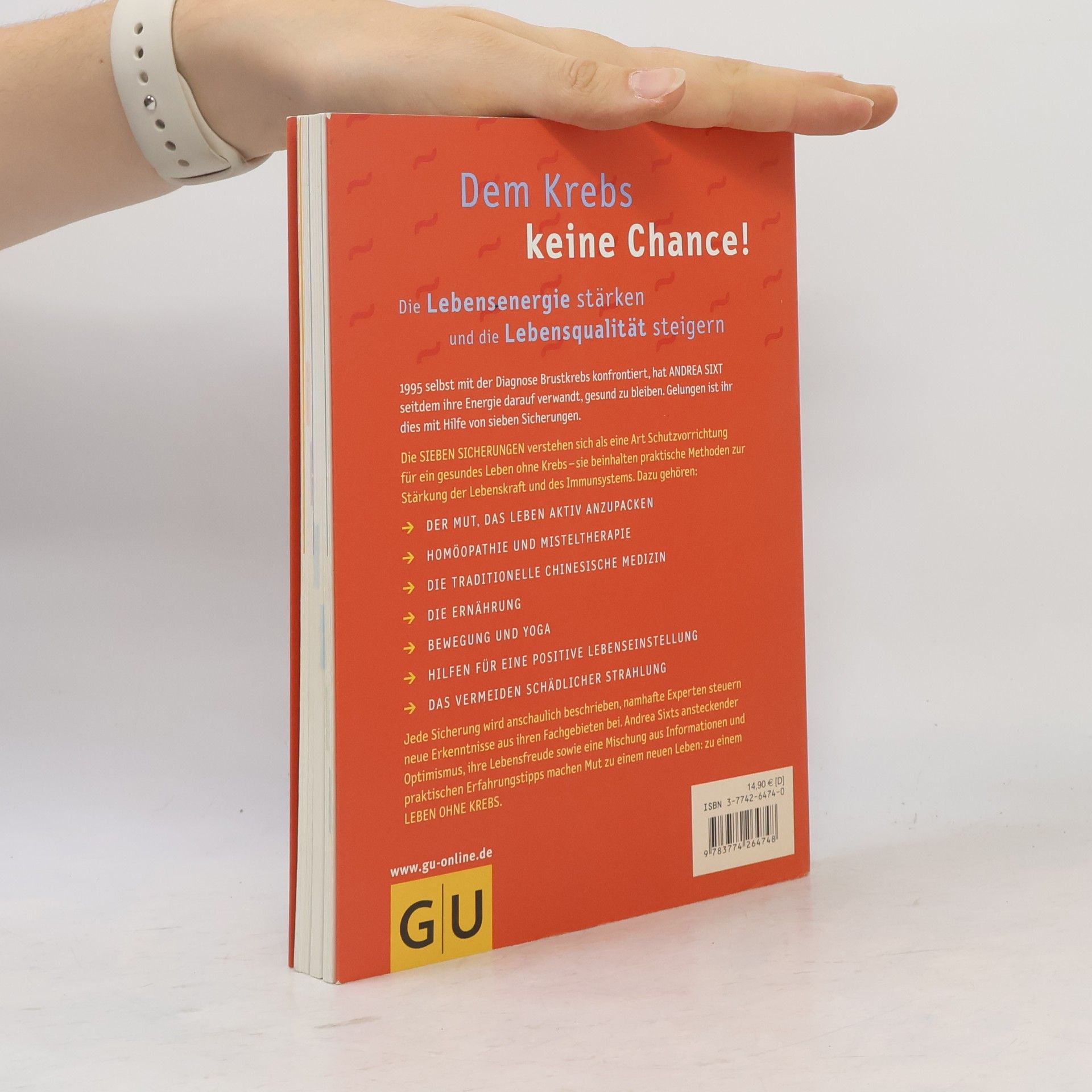 Andrea Sixt Endlich gesund! Meine 7 Sicherungen für ein Leben ohne Krebs